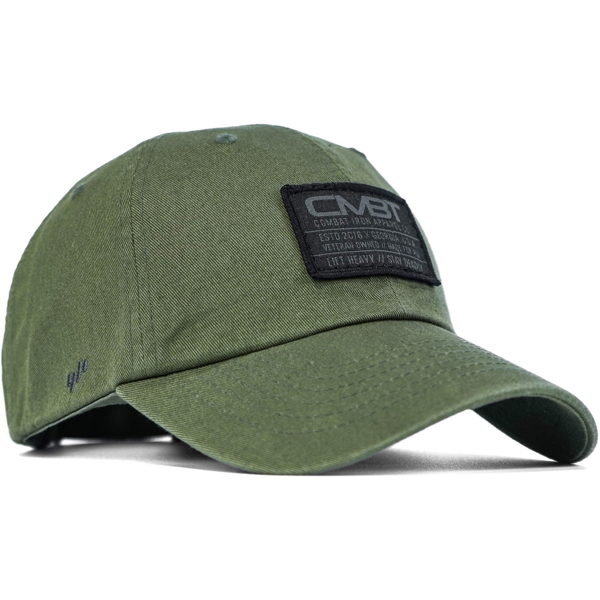 CMBT Subdued Tactical Woven Patch Dad Hat