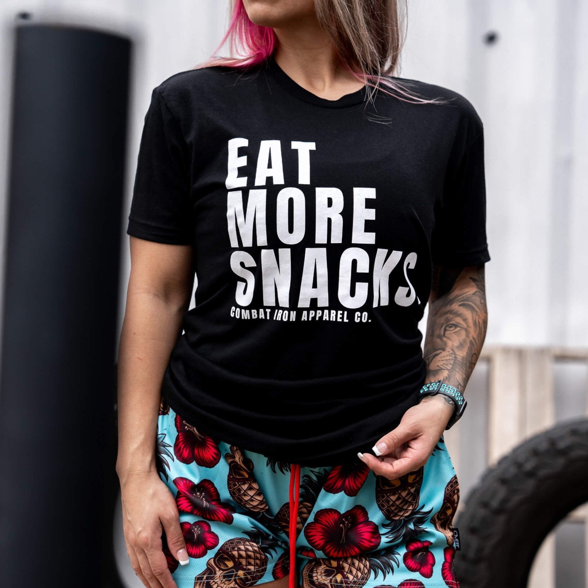 EAT MORE SNACKS T-SHIRT