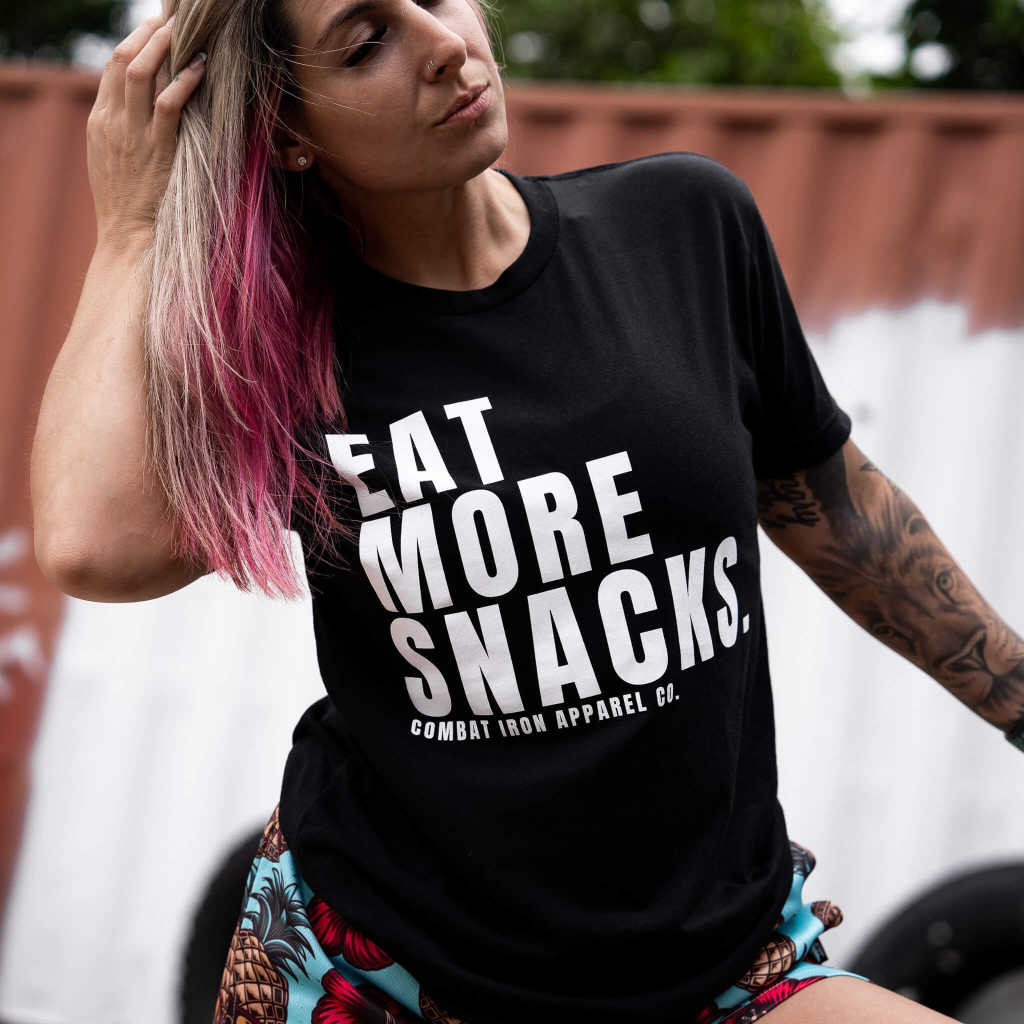 EAT MORE SNACKS T-SHIRT