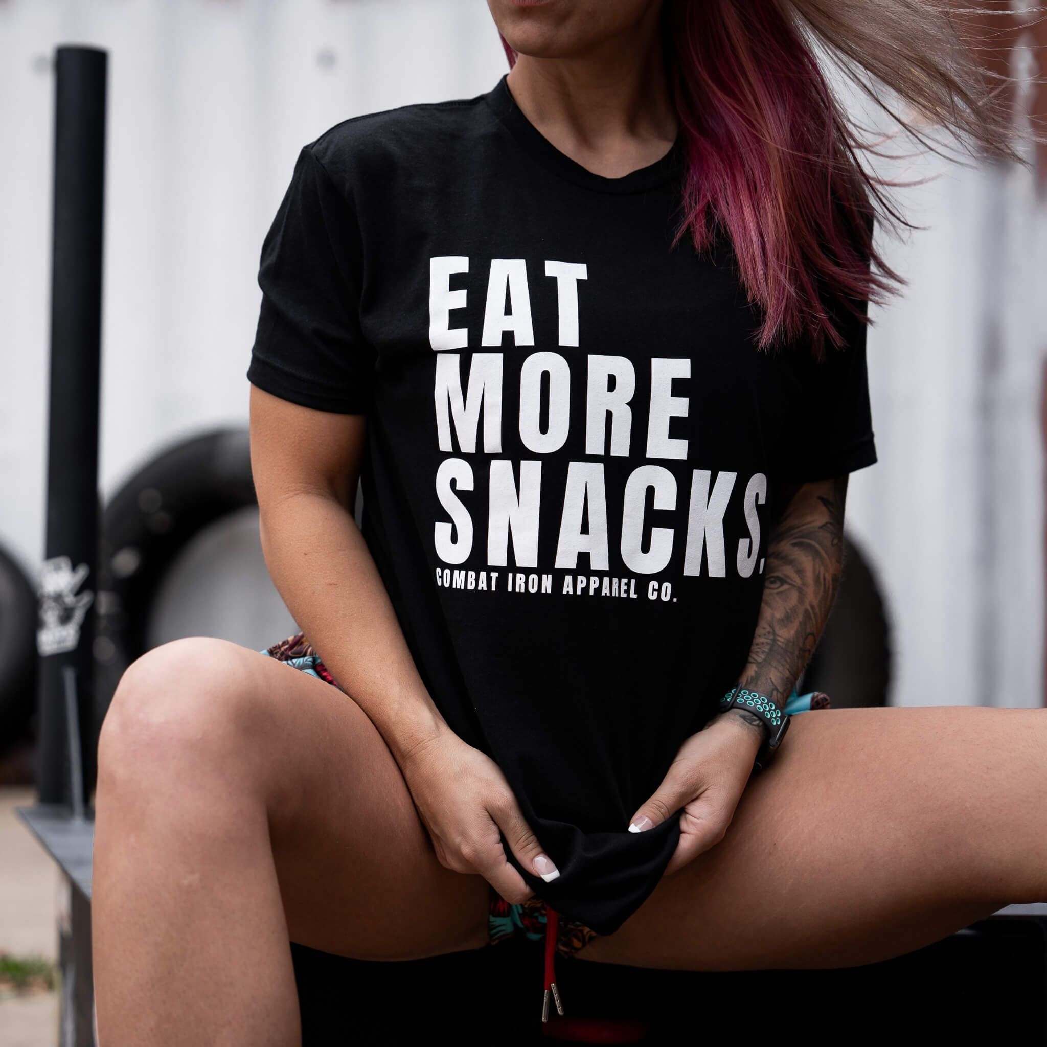 EAT MORE SNACKS T-SHIRT