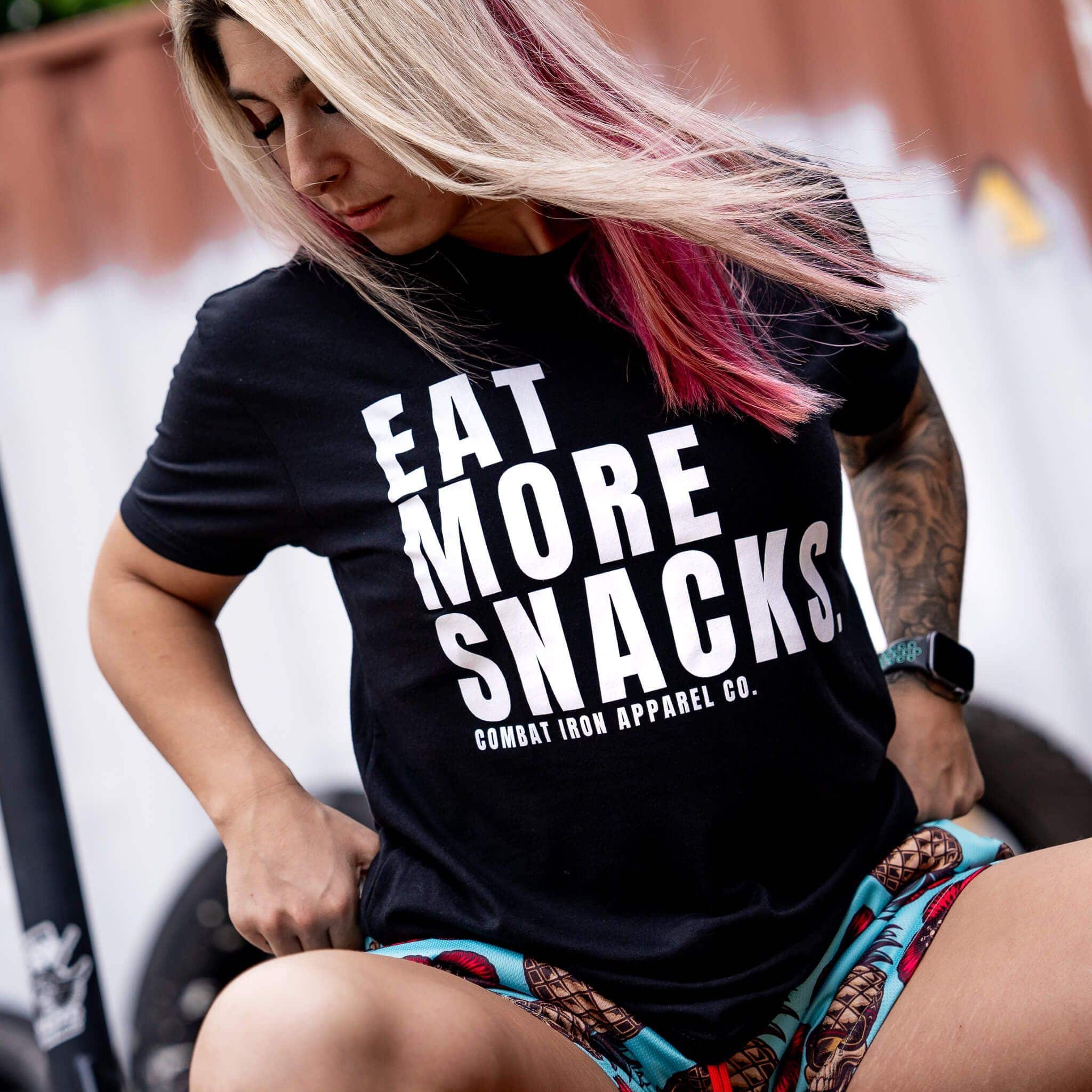 Eat More Snacks Men's T-Shirt