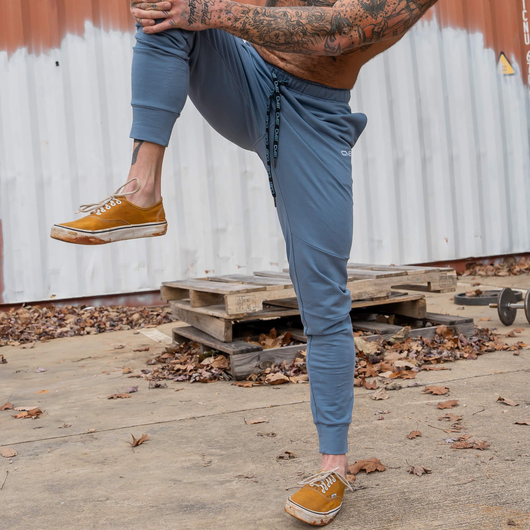 MEN'S CMBT FULL-LENGTH DYNAMIC JOGGERS | LEGACY SLATE BLUE