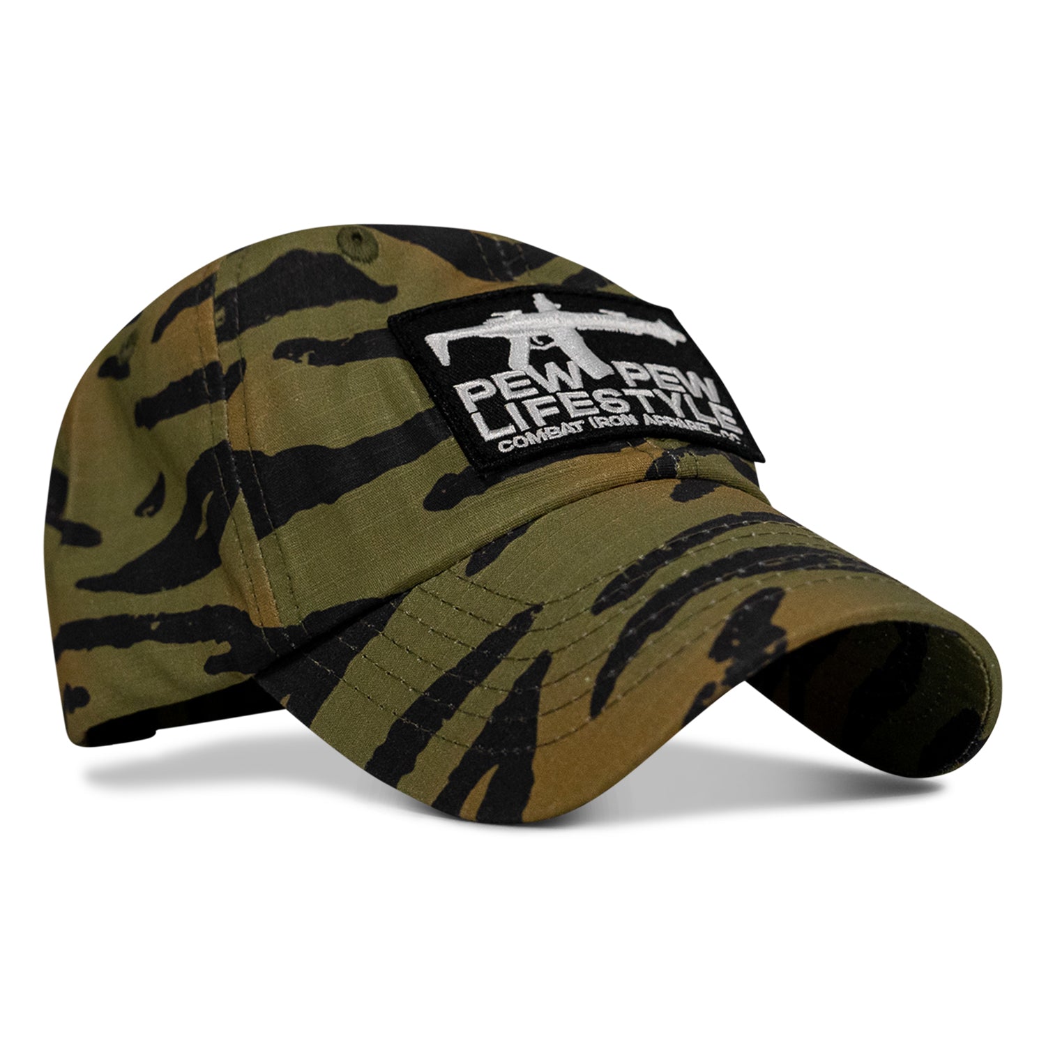 Ripstop Pew Pew Lifestyle Patch Low Profile Hat