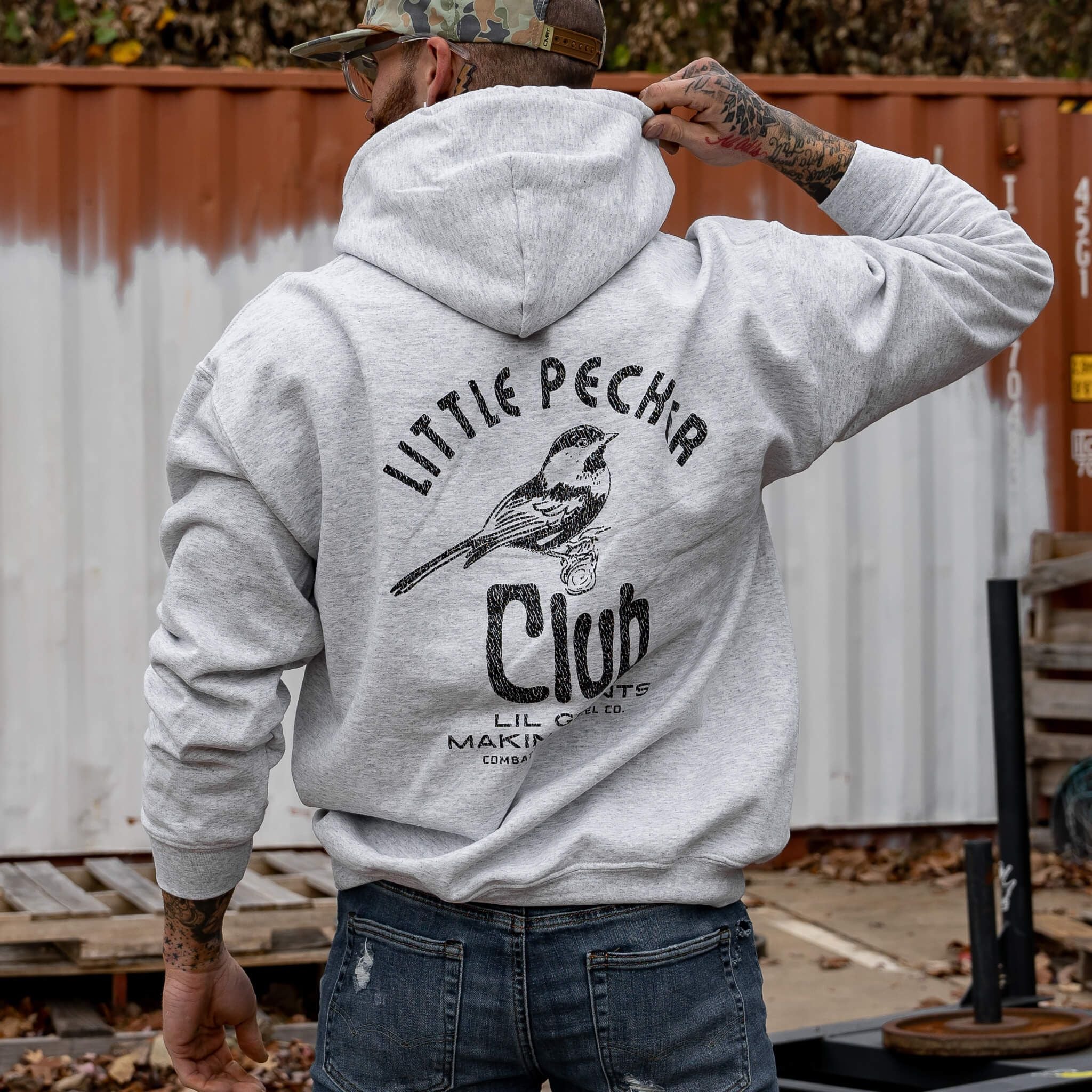 LITTLE PECKER CLUB FLEECE LINED HOODIE