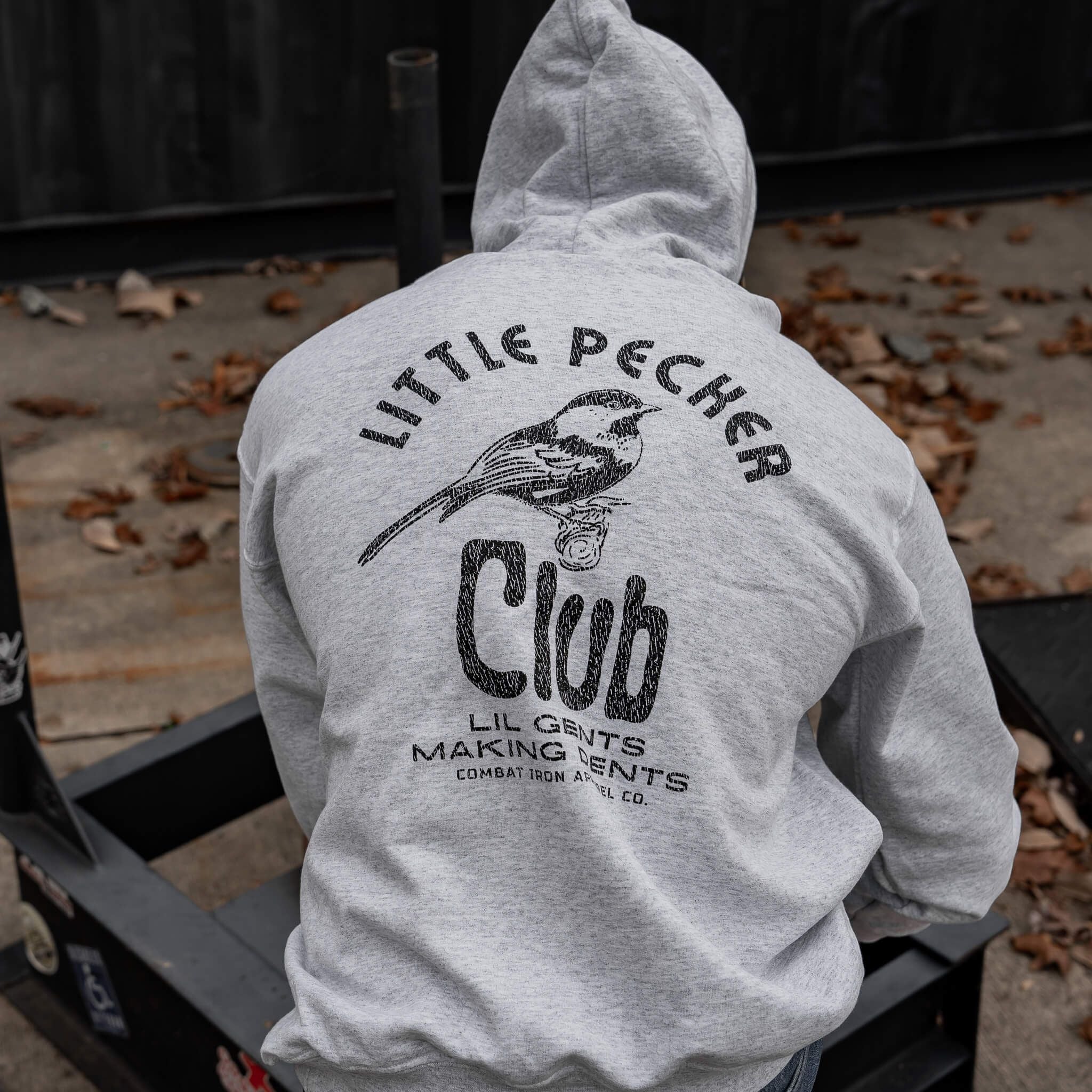 LITTLE PECKER CLUB FLEECE LINED HOODIE