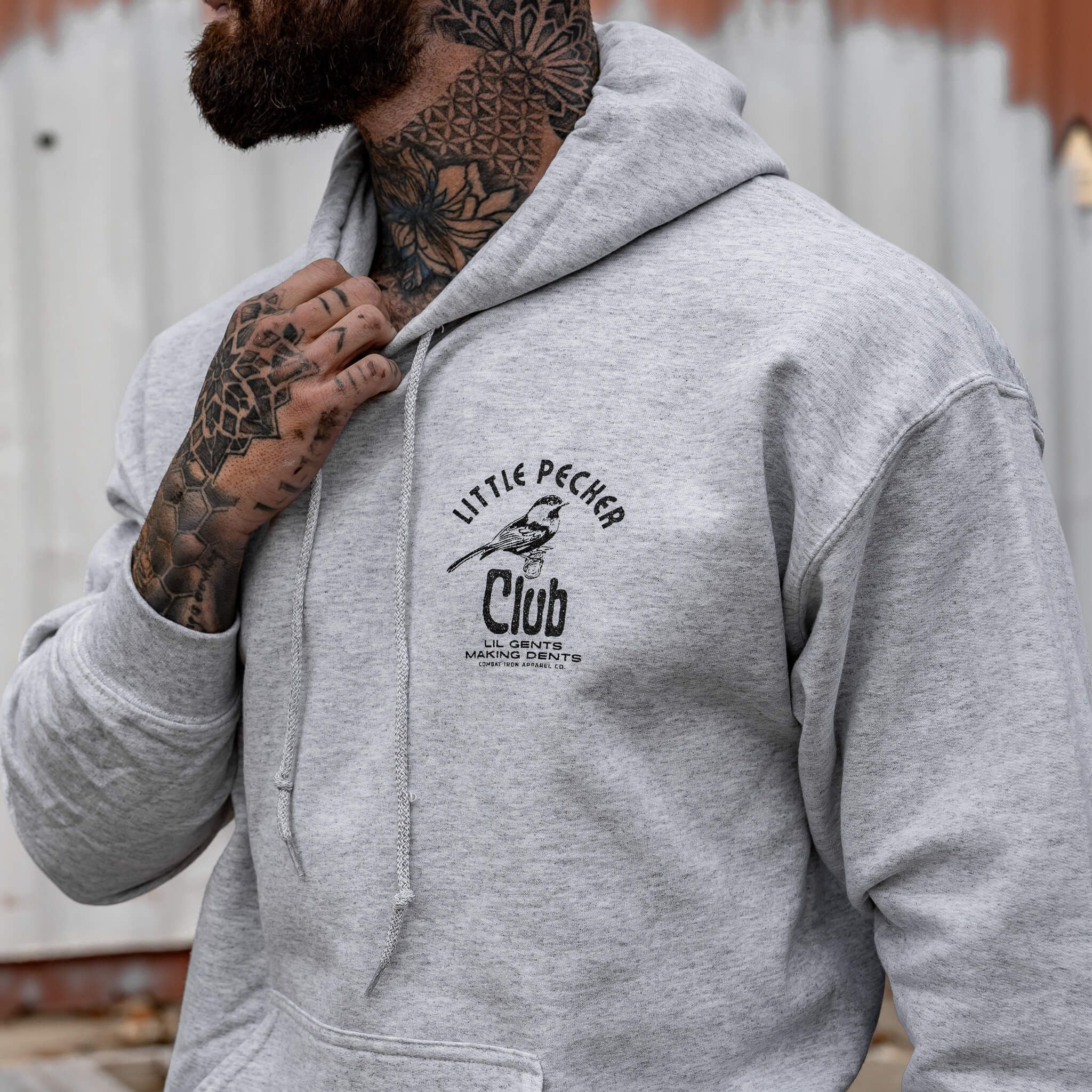 Little Pecker Club Fleece-gefütterter Hoodie
