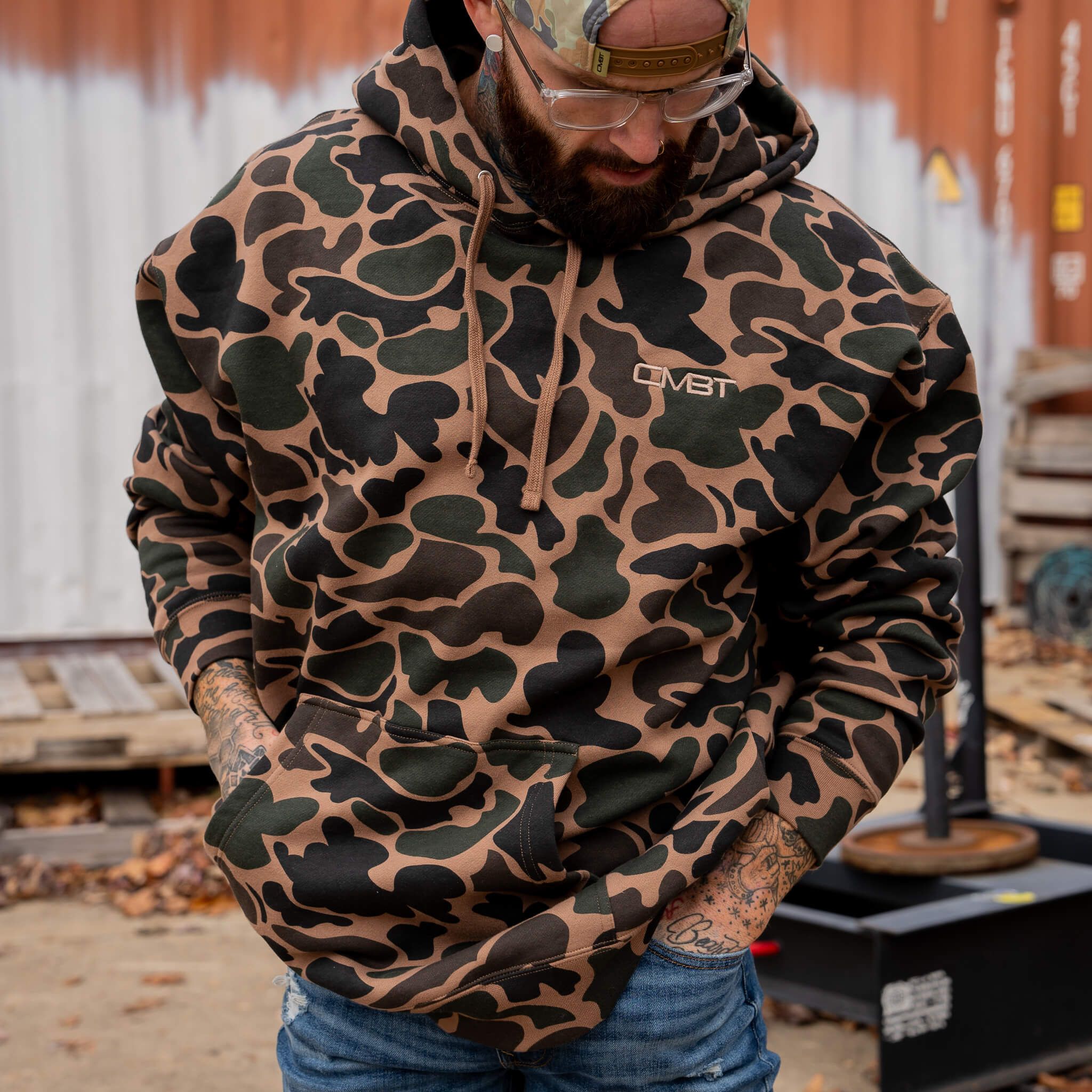 MEN'S HEAVYWEIGHT CMBT FLEECE HOODIE | FROGSKIN CAMO