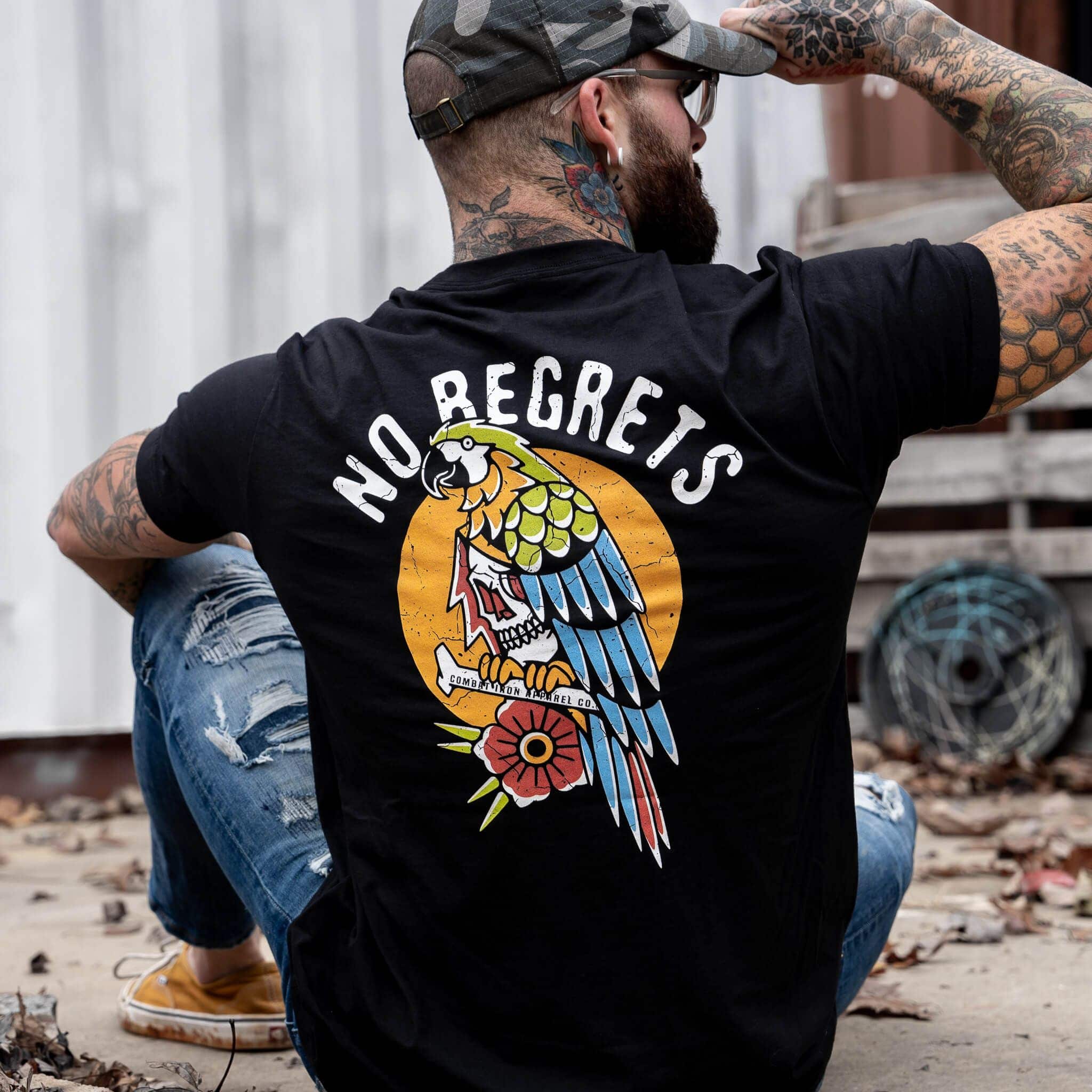 No Regrets Pirate Men's T-Shirt