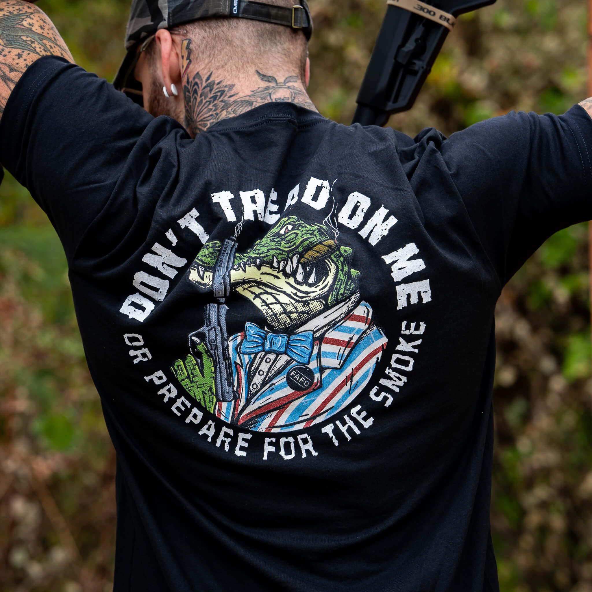 Don't Tread On Me Or Prepare For The Smoke Men's T-Shirt