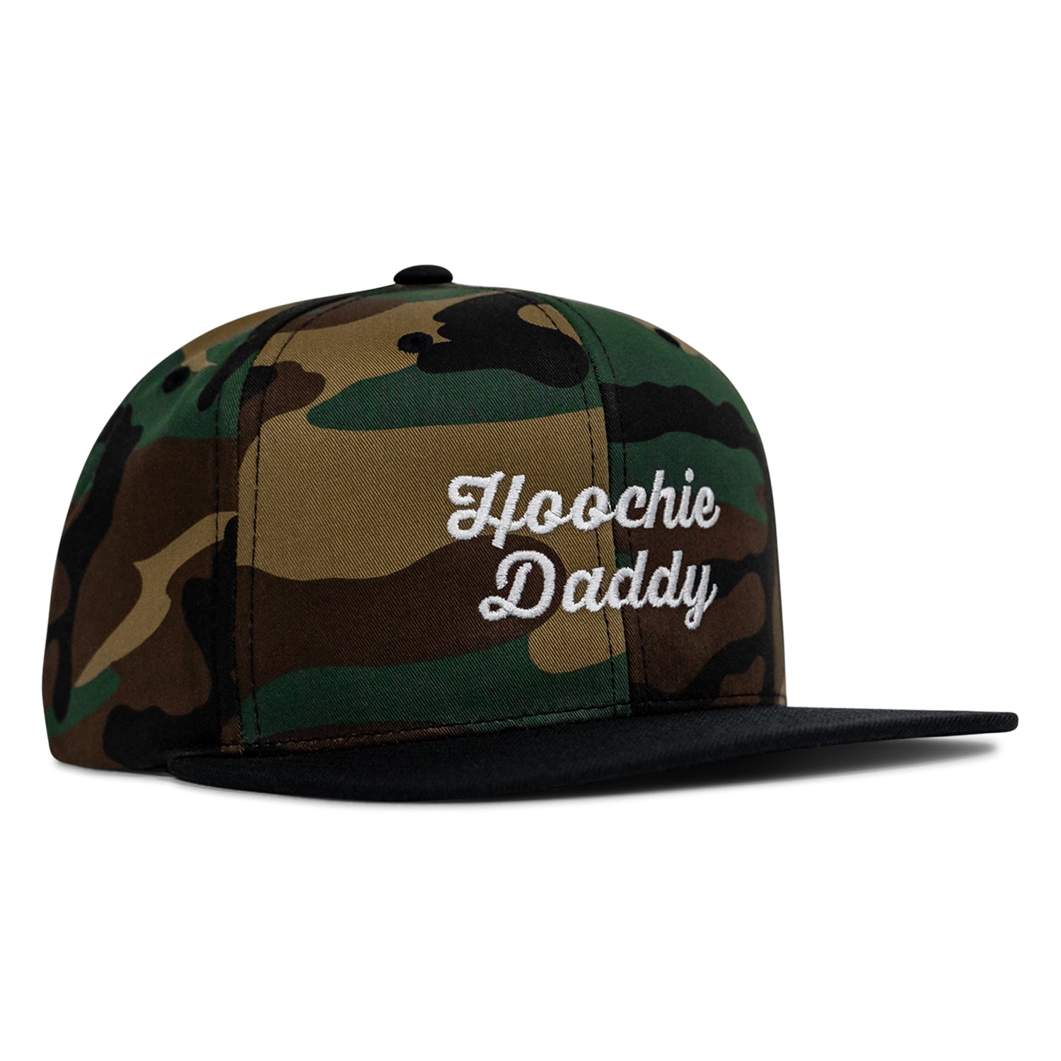 Hoochie Daddy Script FlatBill SnapBack Hat