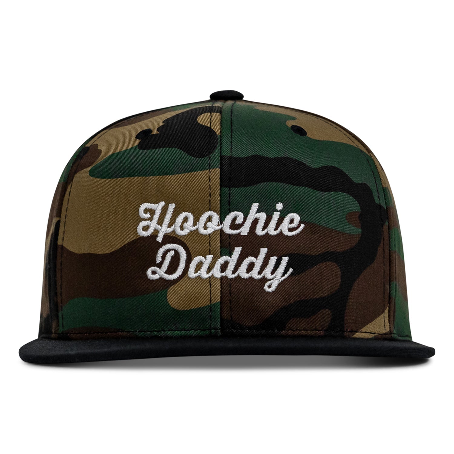 Hoochie Daddy Script FlatBill SnapBack Hat