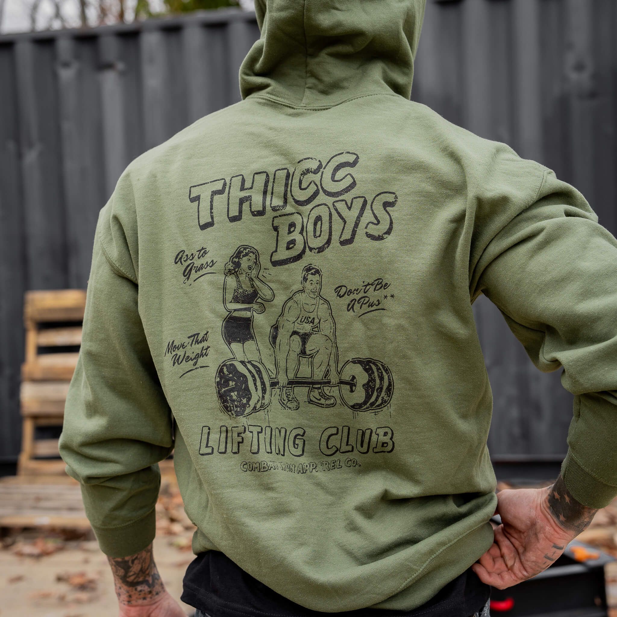 Thicc Boys Lifting Club Men's Hoodie