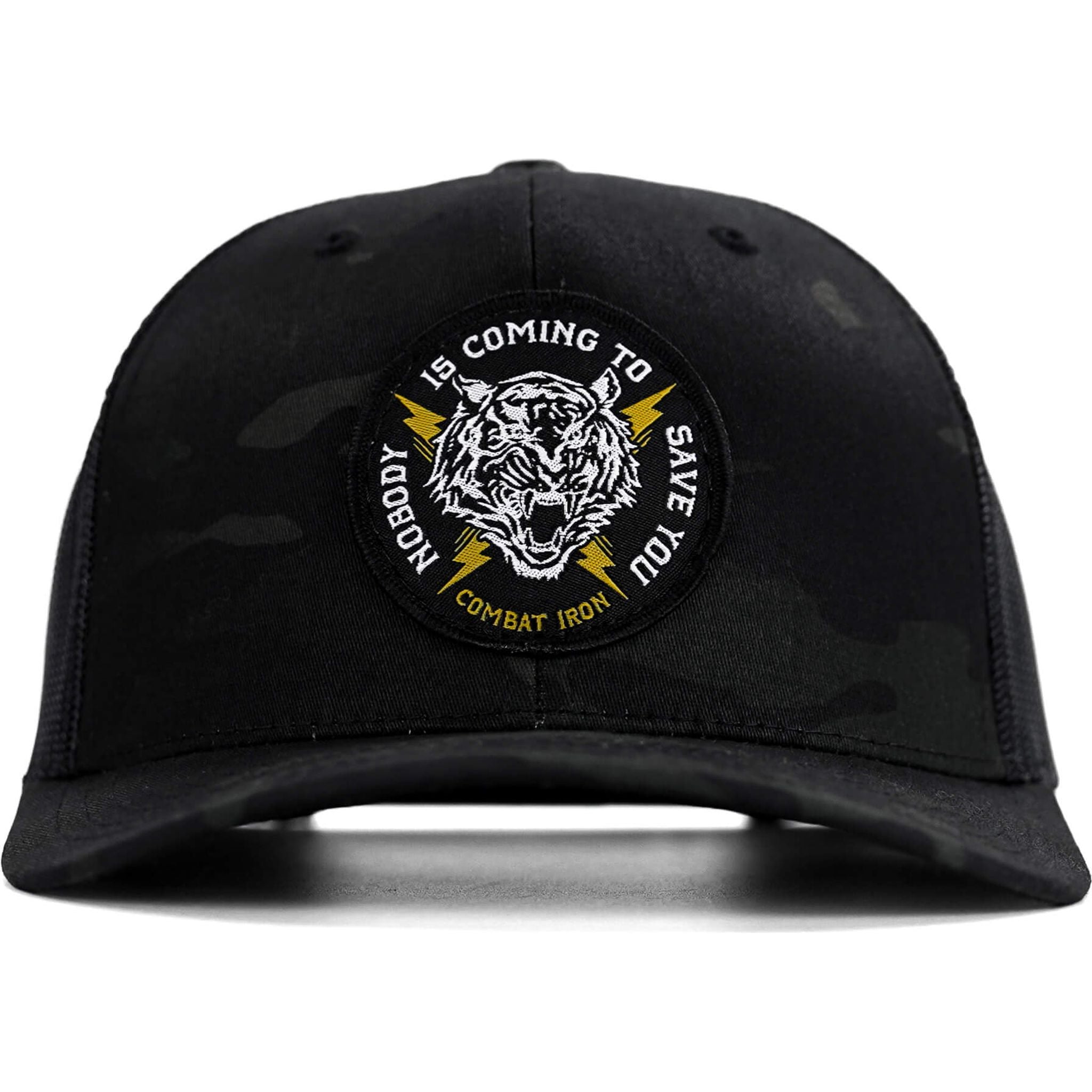 Nobody Is Coming To Save You Patch Snapback Hat