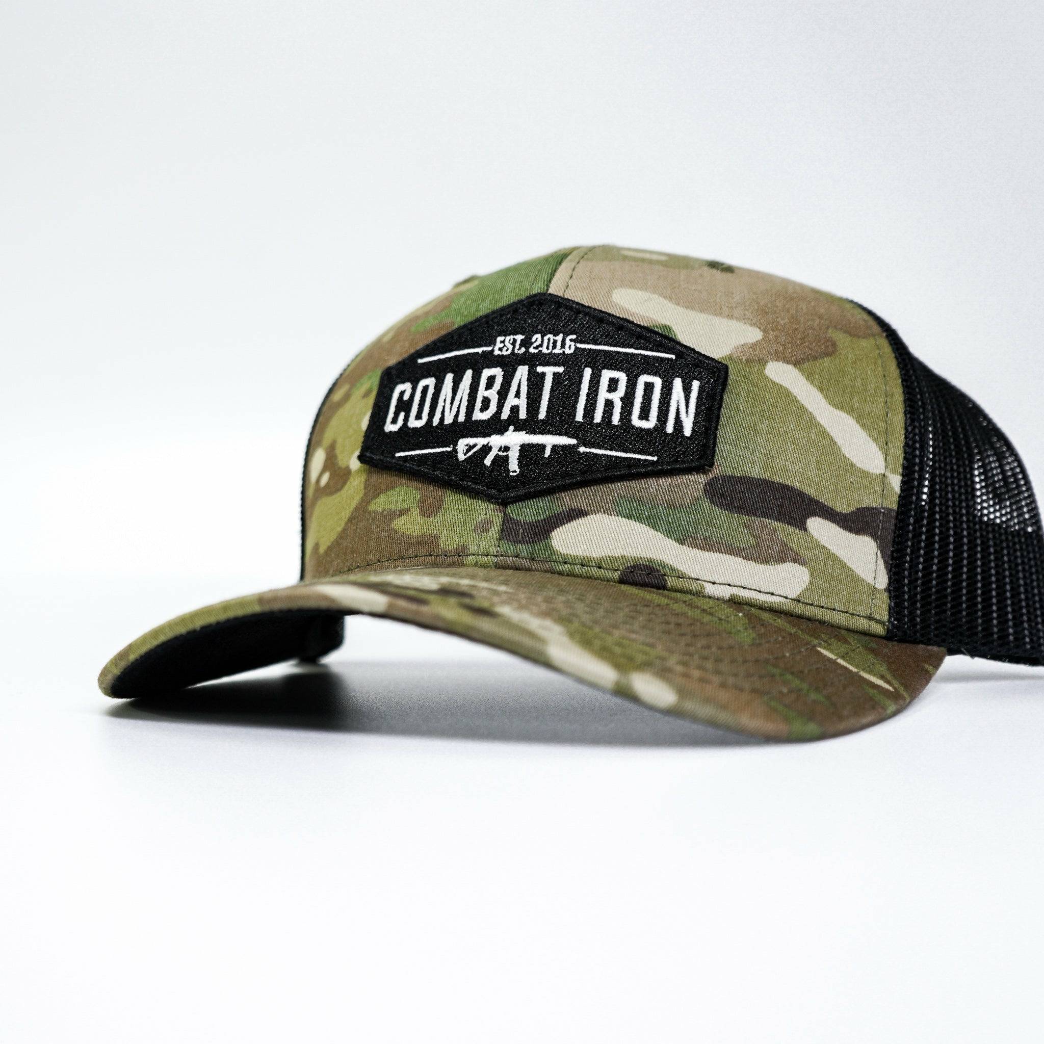 ORIGINAL AR BLACK PATCH MID-PROFILE MESH SNAPBACK Hat