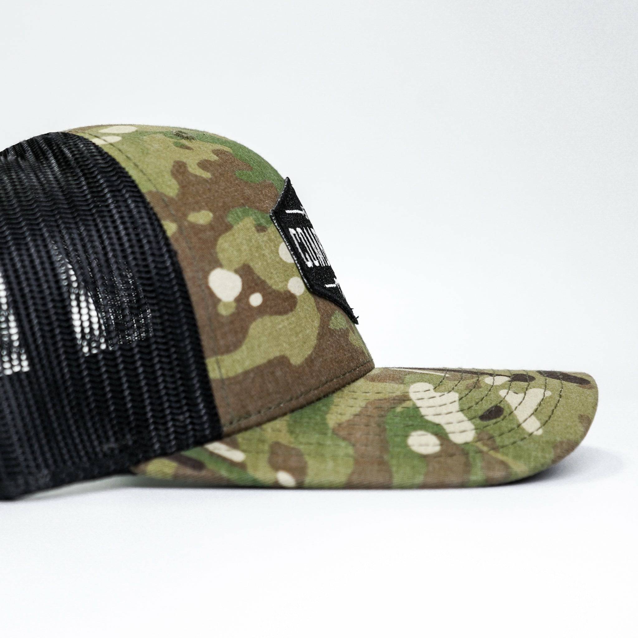 Original AR Black Patch Snapback Hat