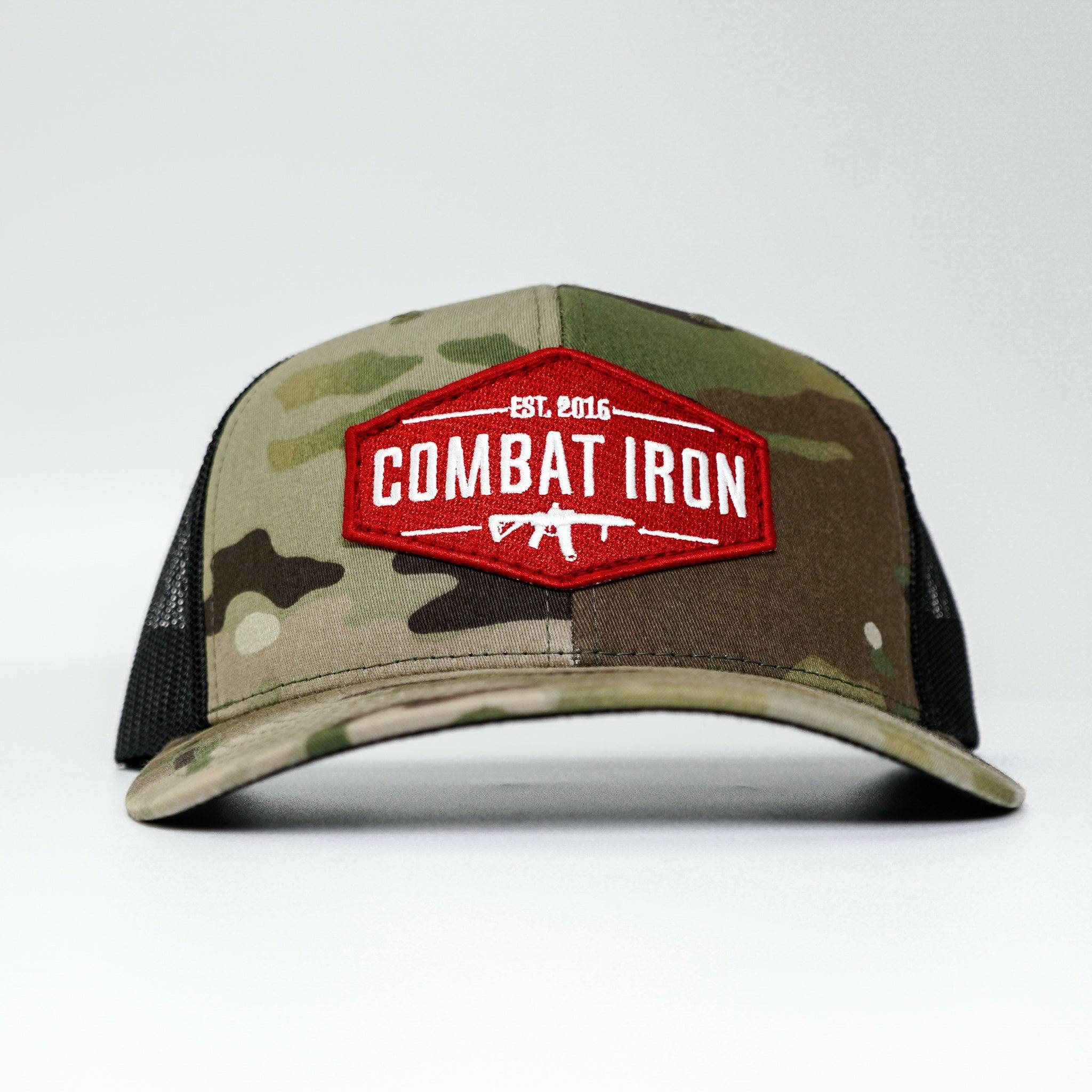 Original AR Red Patch Mid-Profile Mesh Snapback Hat