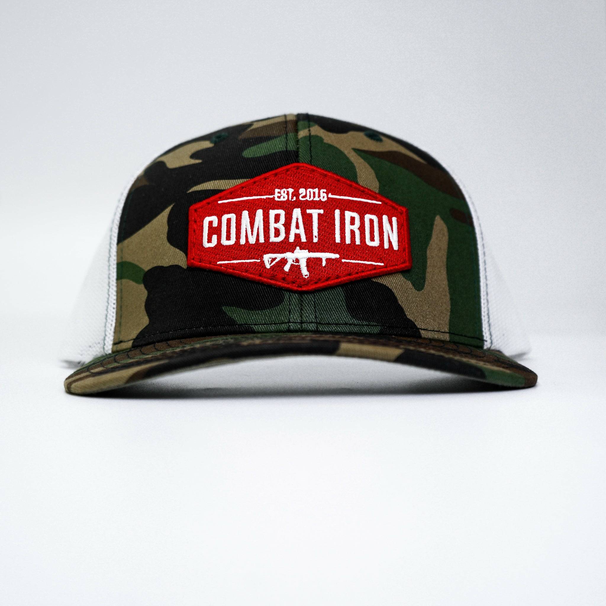 Original AR Red Patch Mid-Profile Mesh Snapback Hat