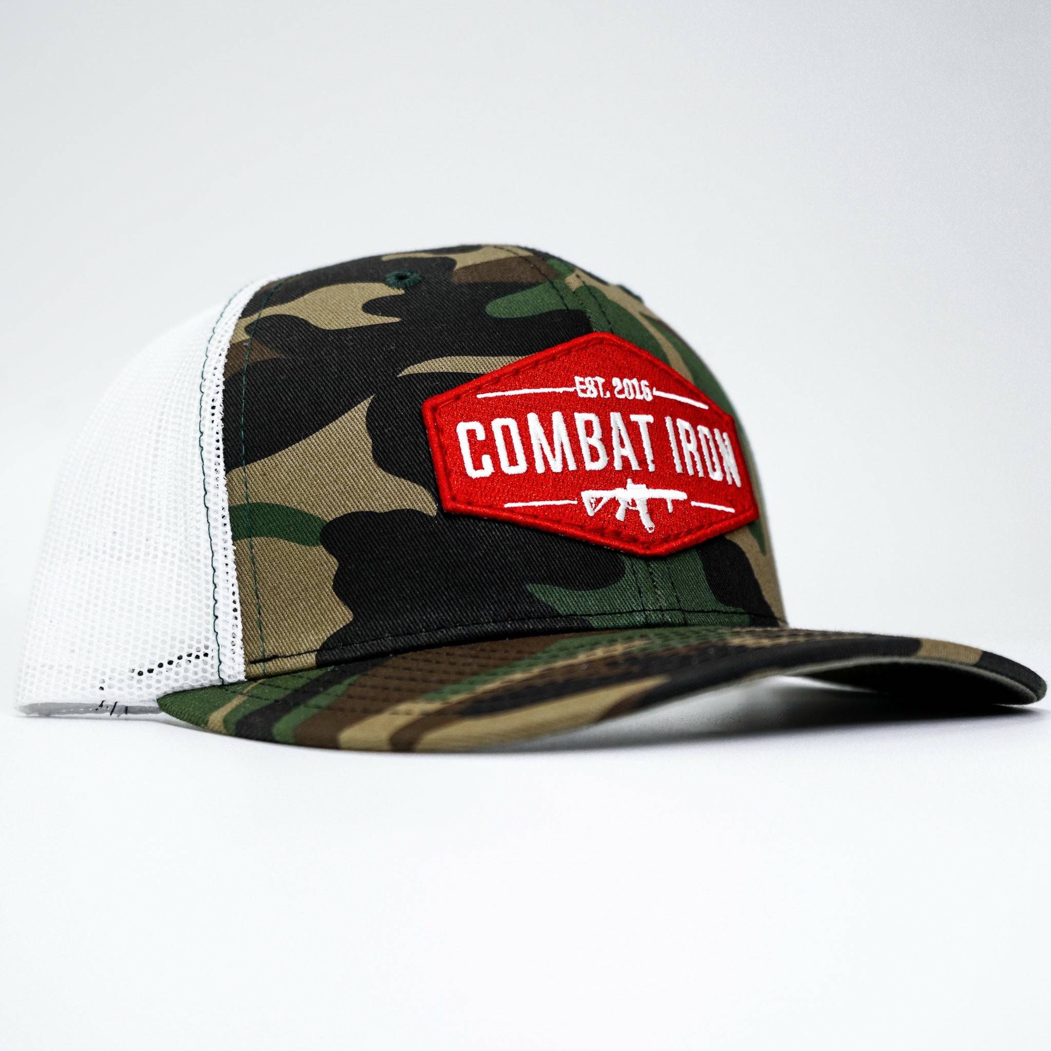 Original AR Red Patch Mid-Profile Mesh Snapback Hat