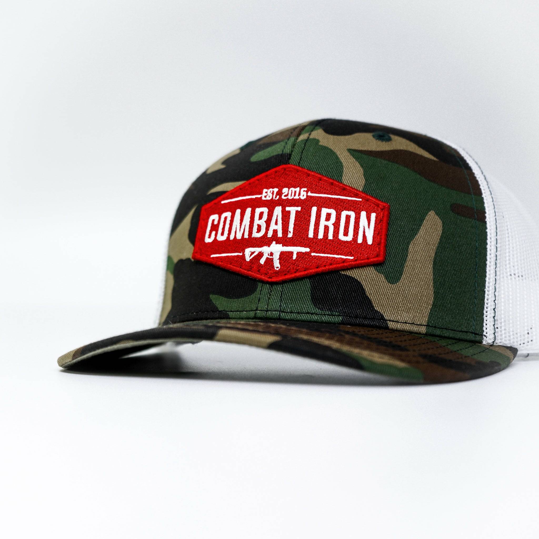 Original AR Red Patch Mid-Profile Mesh Snapback Hat