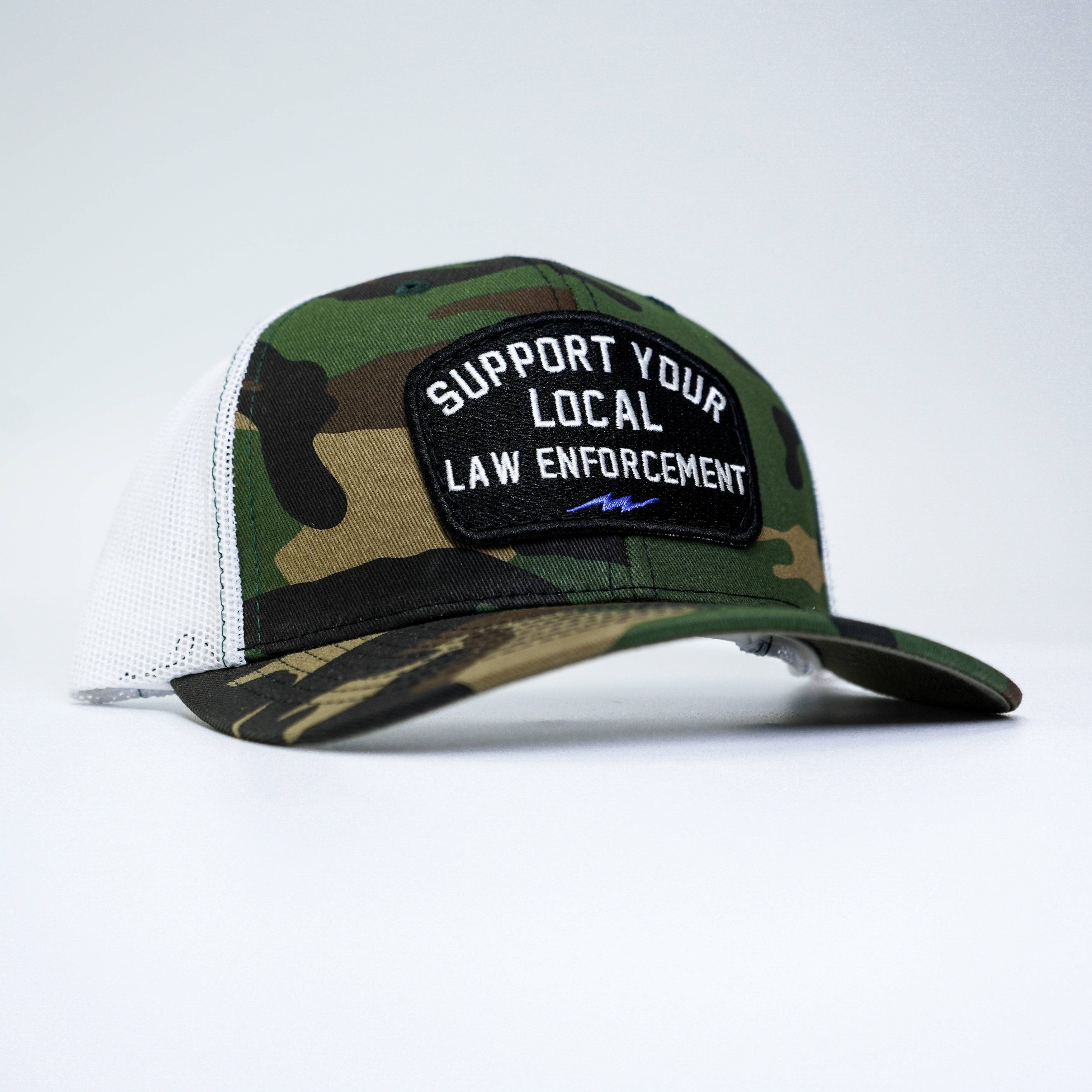 Support Your Local Law Enforcement Mid-Profile Snapback Hat