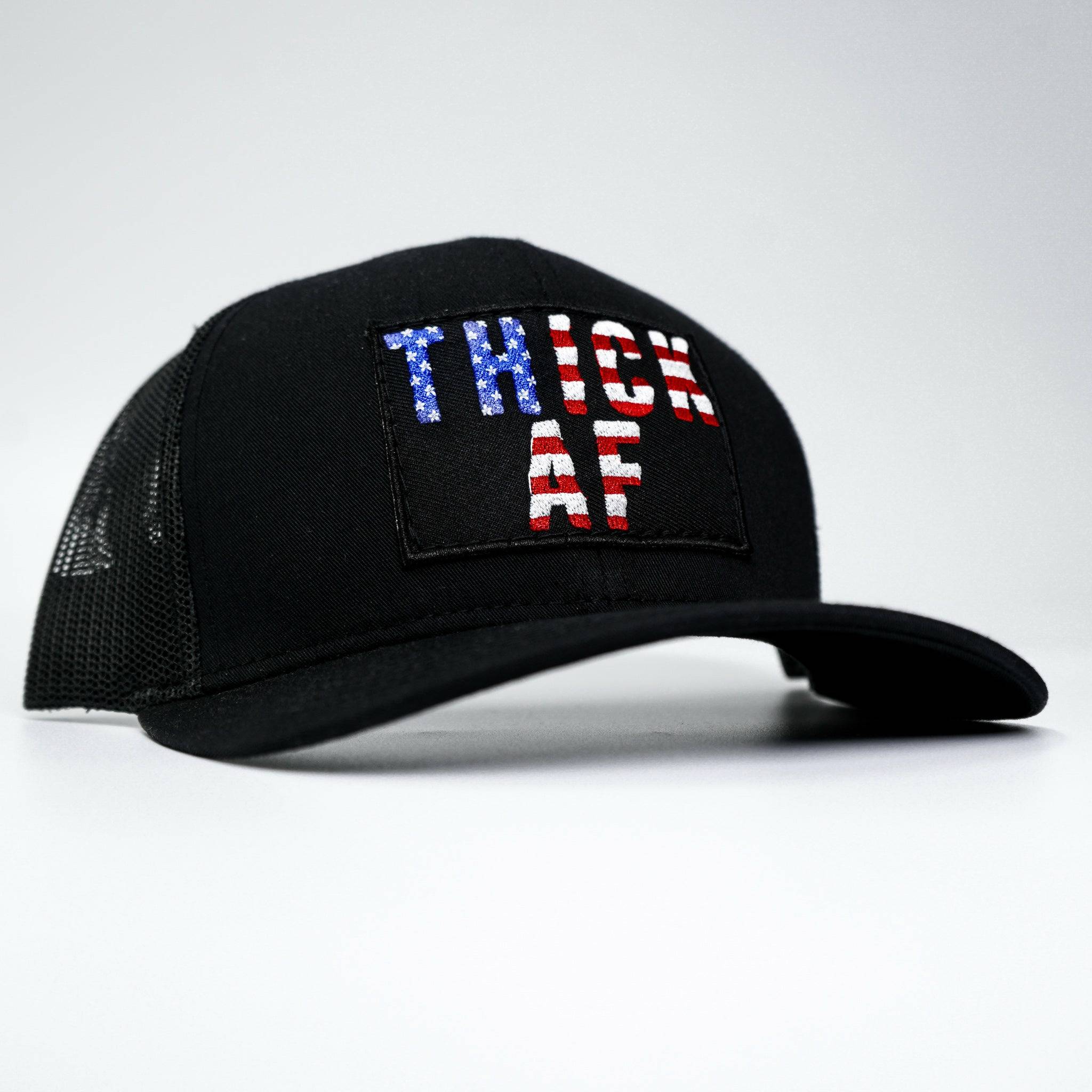 Thick AF USA Edition Patch Mid-Profile Mesh Snapback