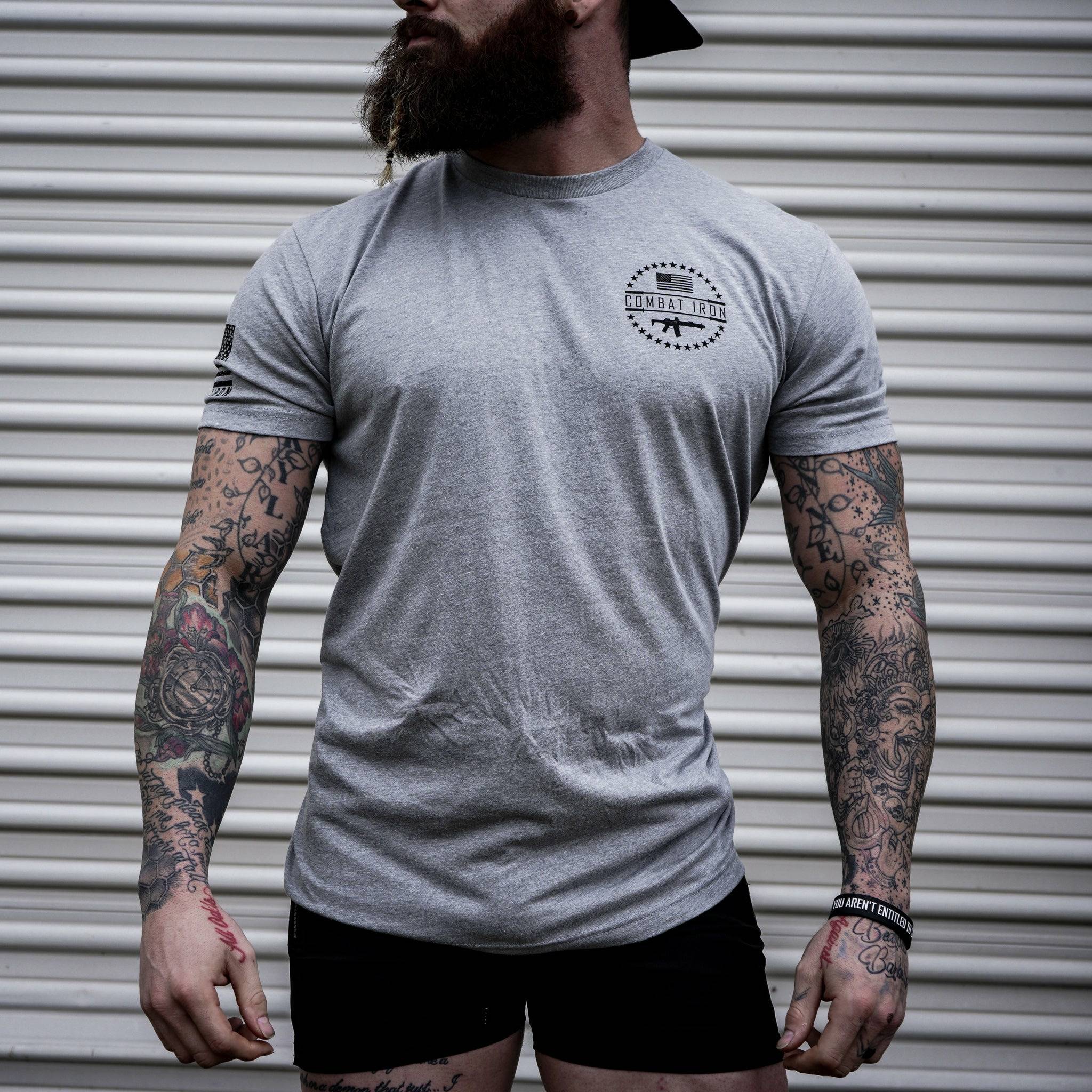 Original Motto: Lift Heavy. Move Fast. Stay Deadly. Men's T-Shirt