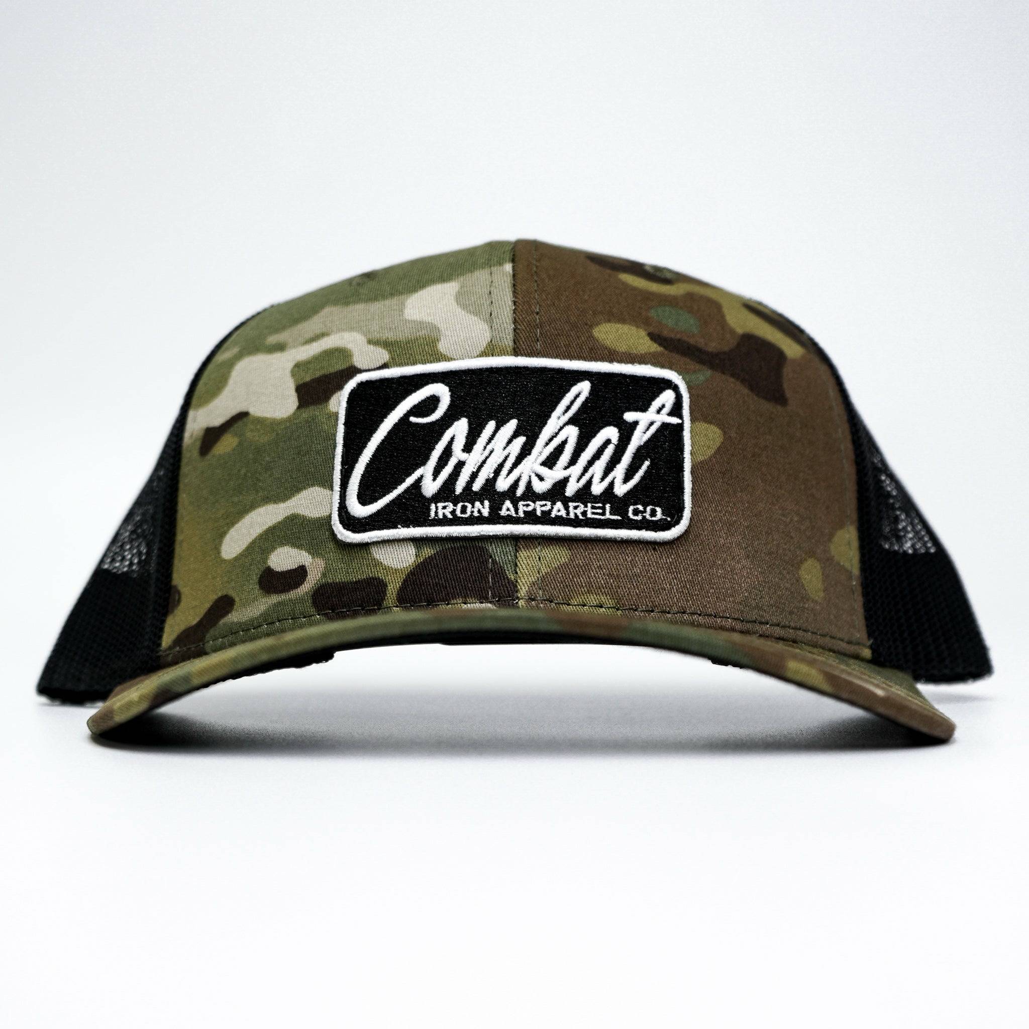 Combat Script Patch Mid-Profile Mesh Snapback Hat