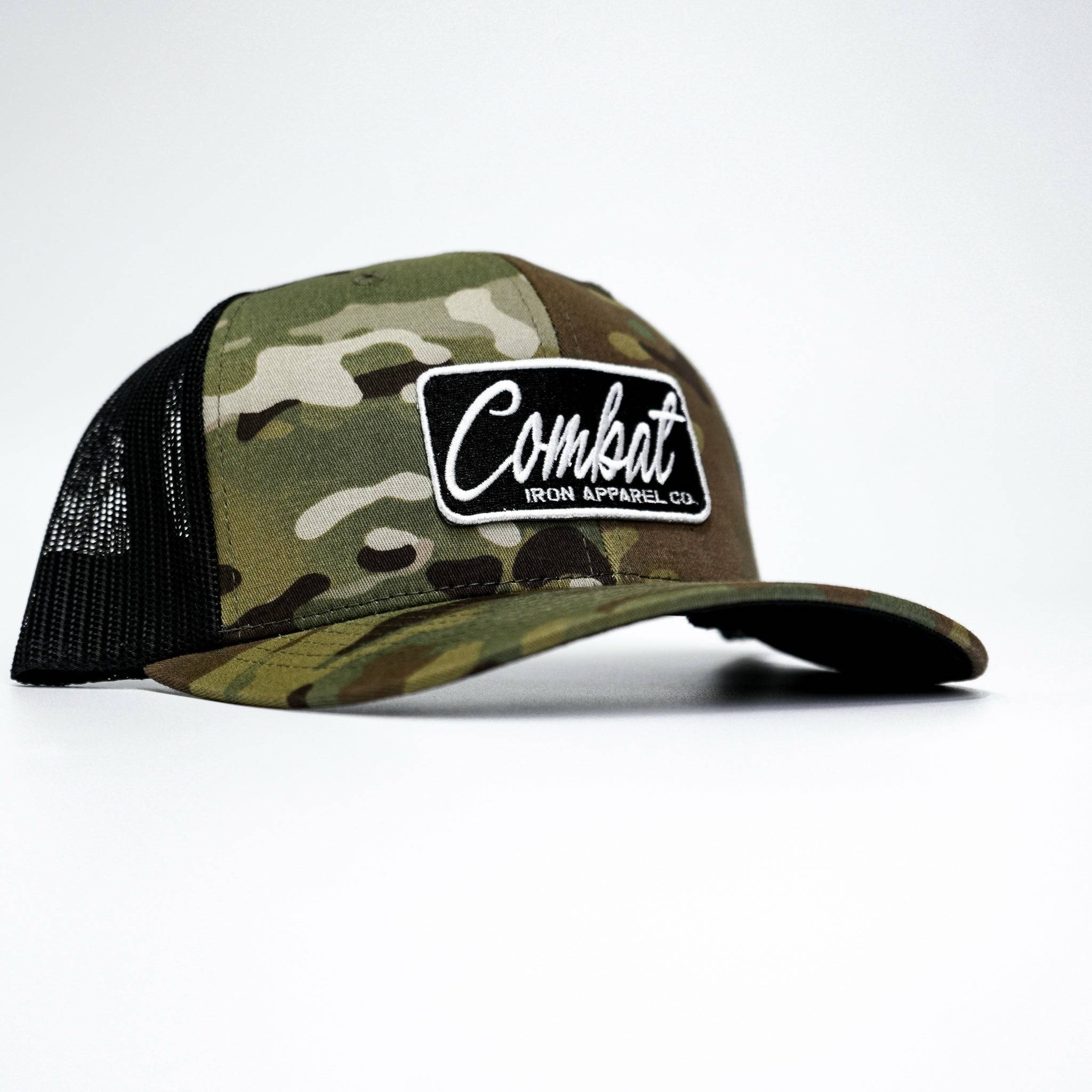 Combat Script Patch Mid-Profile Mesh Snapback Hat