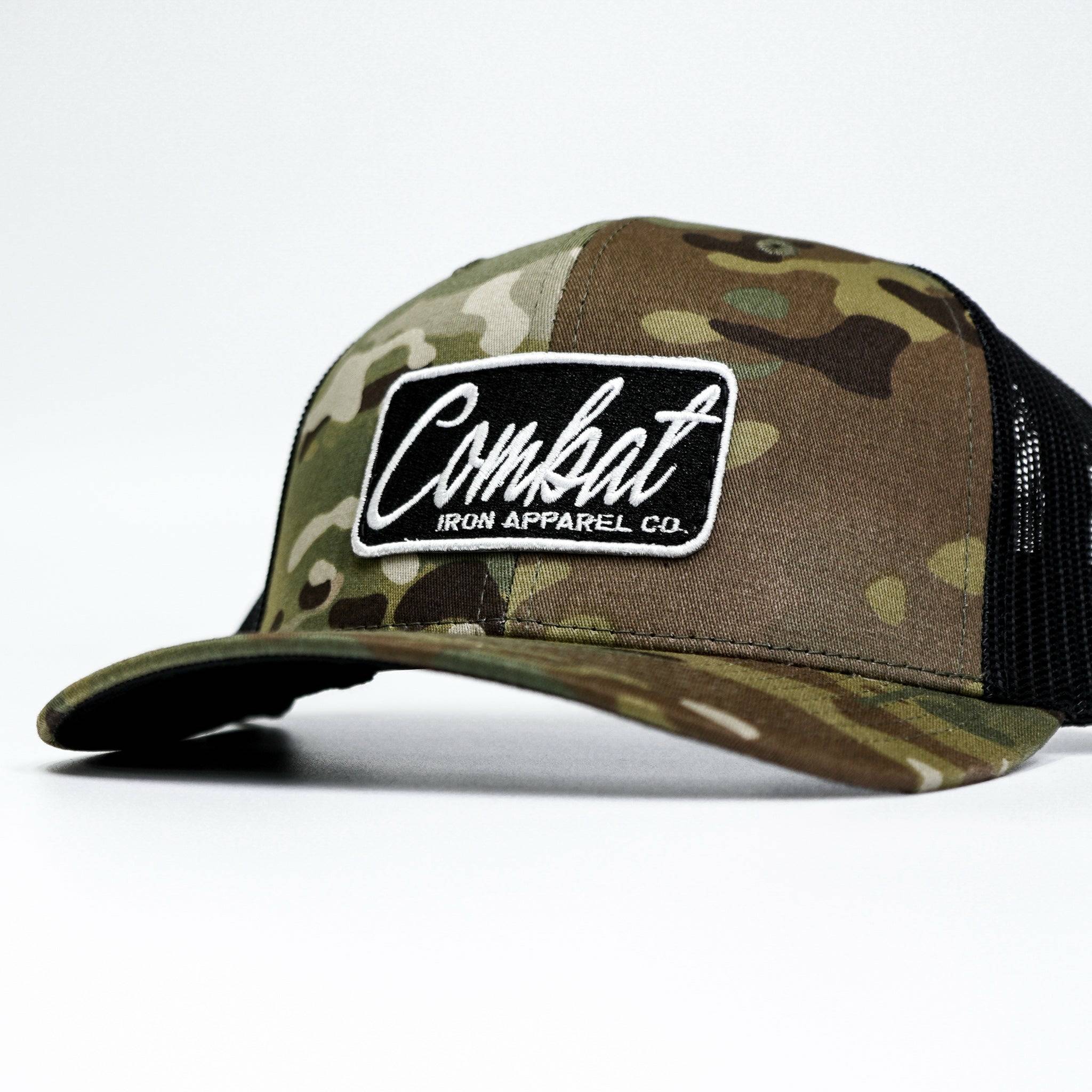 Combat Script Patch Mid-Profile Mesh Snapback Hat