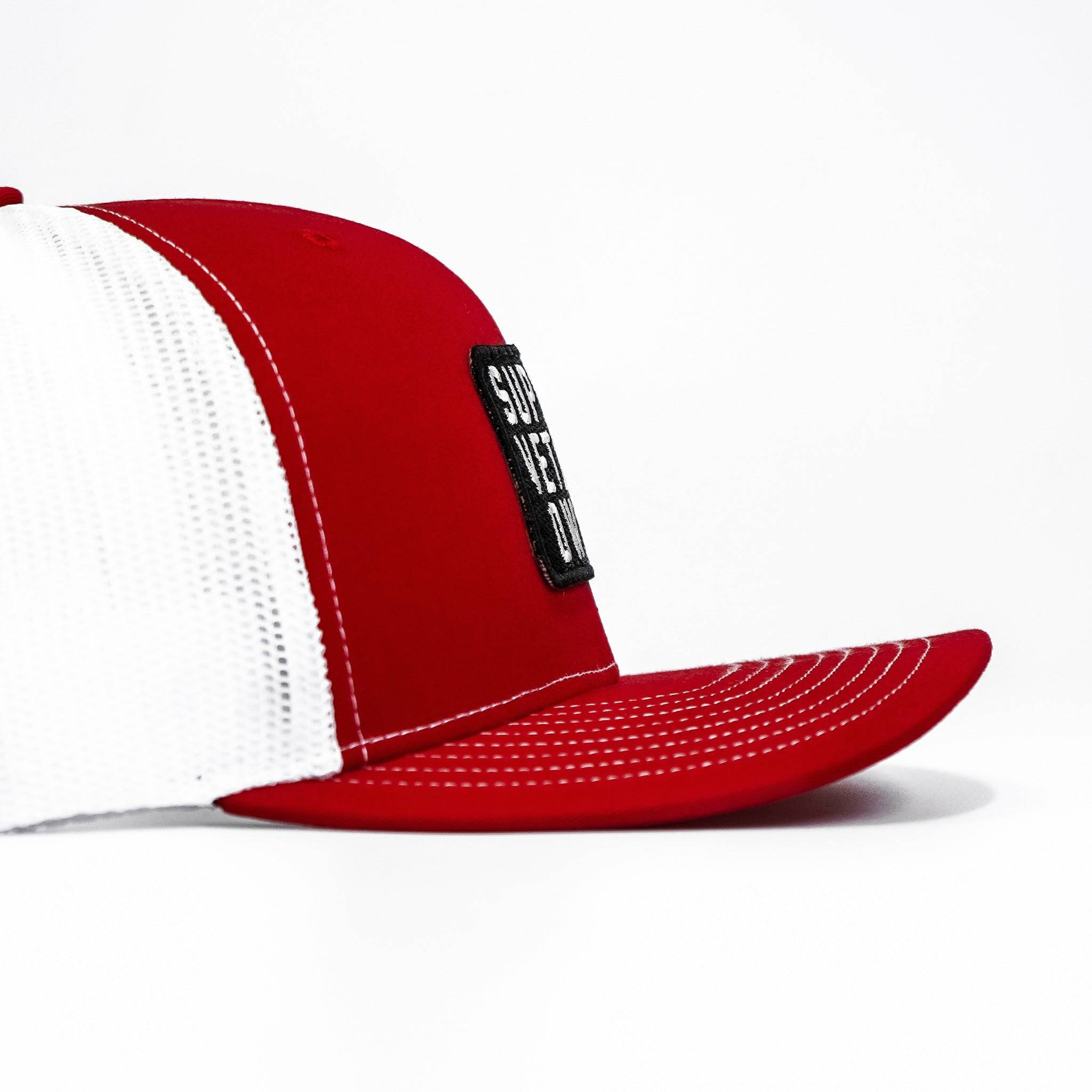 Support Veteran Owned Patch Mid-Profile Mesh Snapback