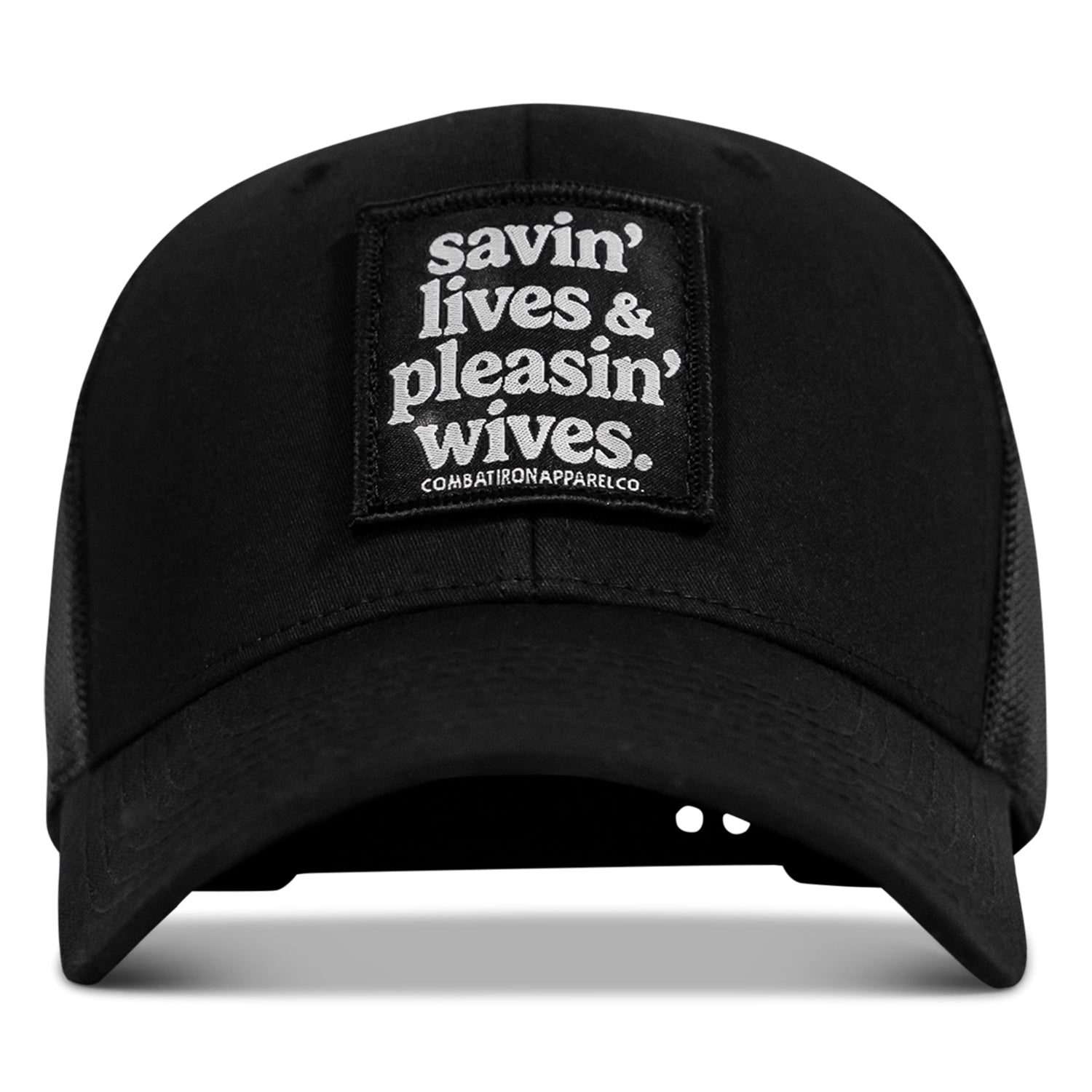 SAVIN' LIVES & PLEASIN' WIVES Mesh SnapBack Hat