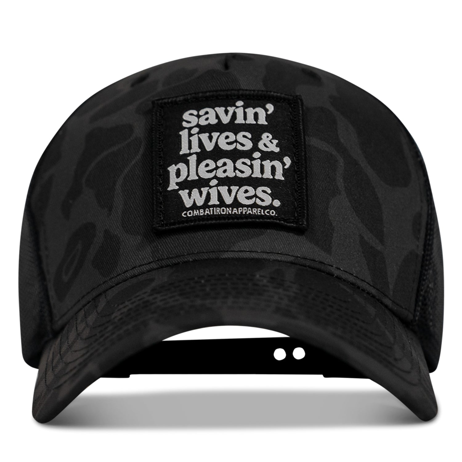 Gorra SnapBack "Salvando Vidas y Complaciendo Esposas"