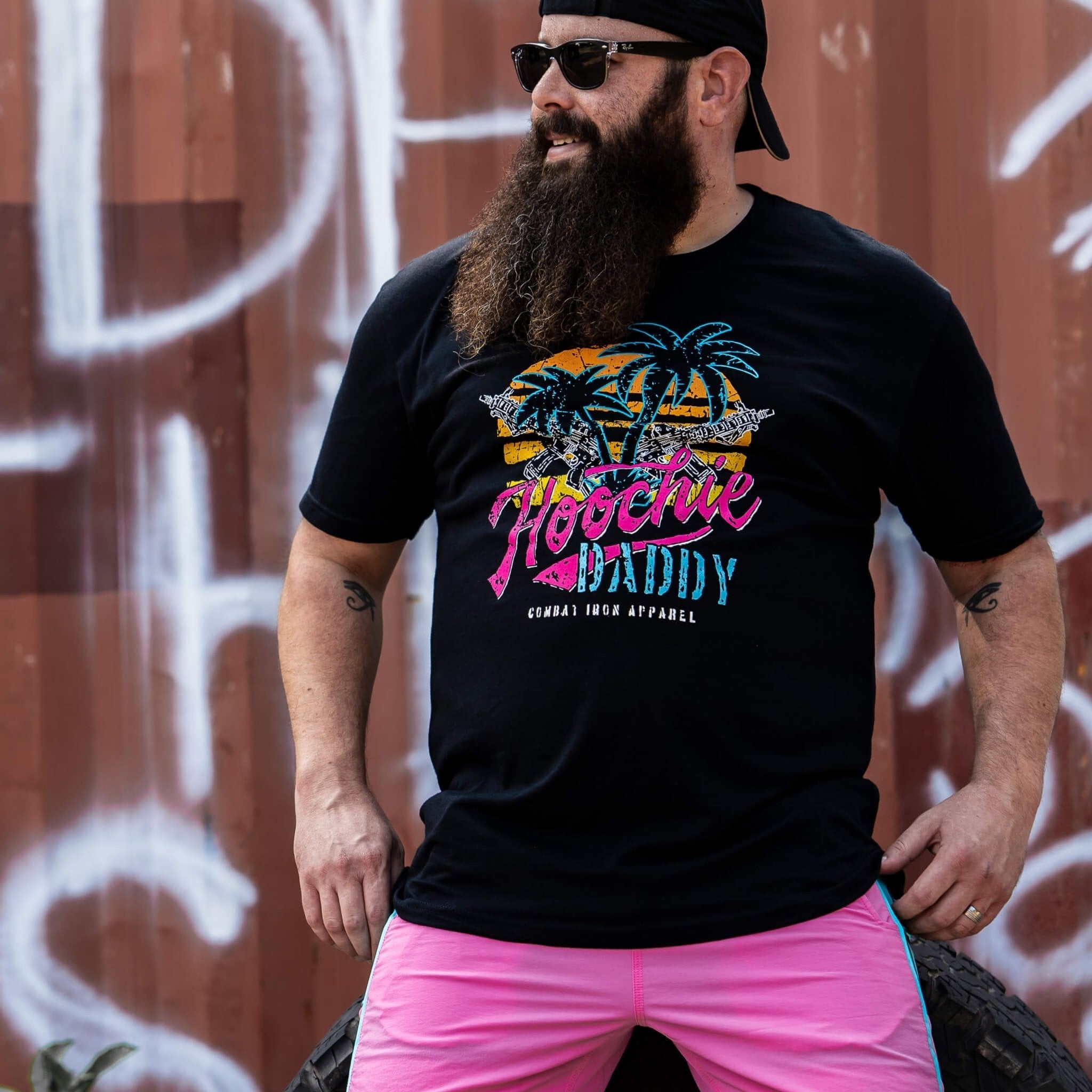 Camiseta para hombre "Hoochie Daddy Sunset"