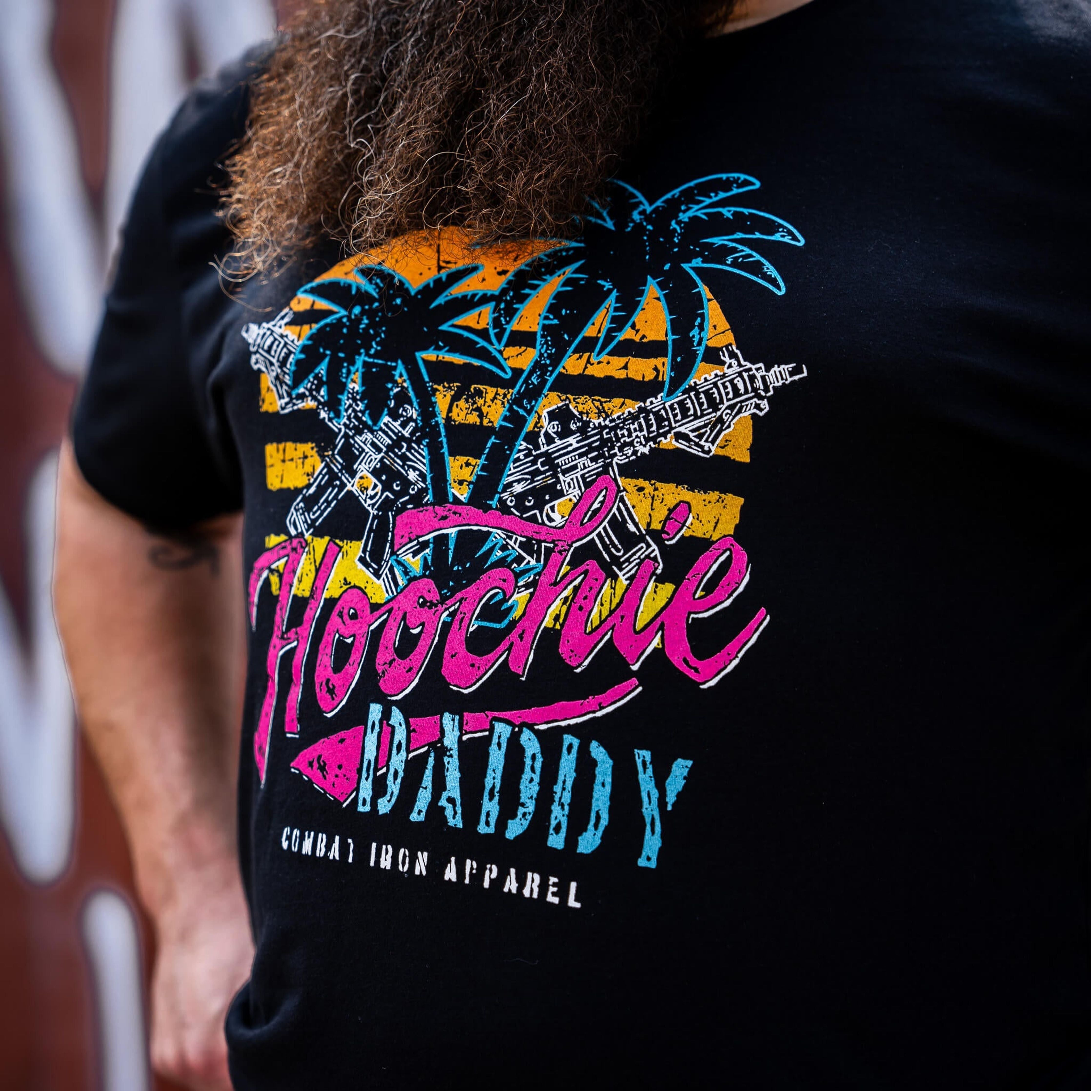 HOOCHIE DADDY SUNSET MEN'S T-SHIRT