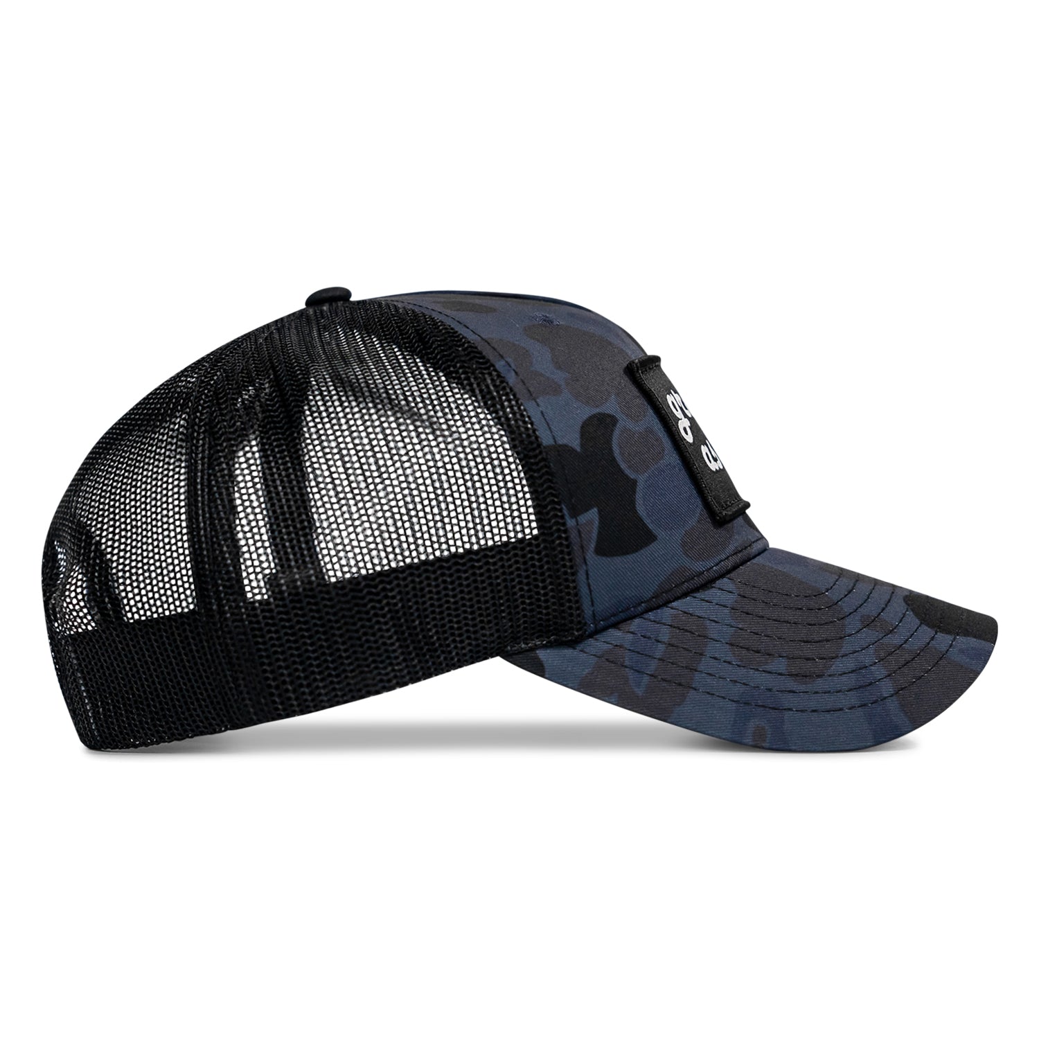 Grateful As F*ck Patch Mesh Snapback Cap