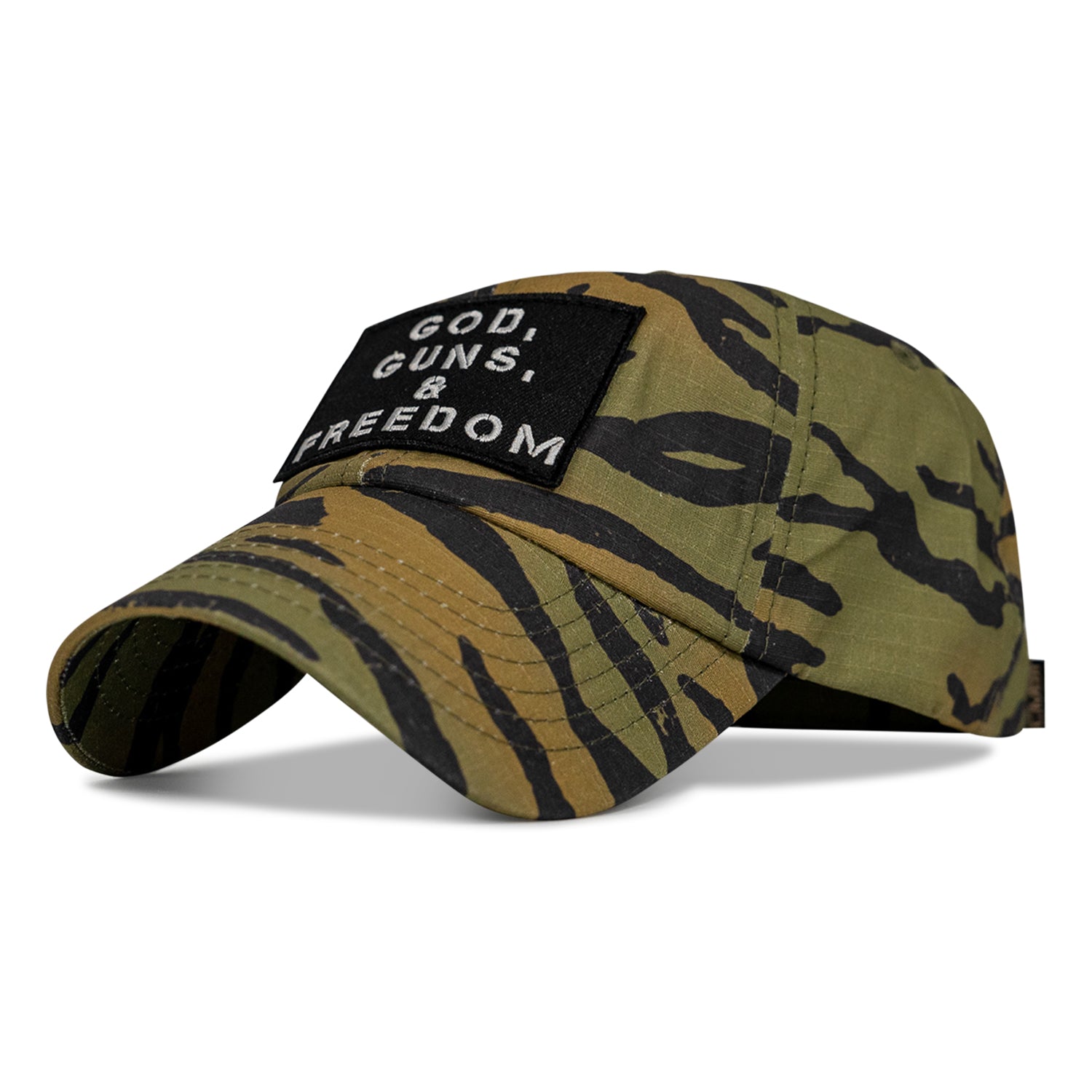 Ripstop God, Guns and Freedom Lifestyle Patch Low Profile Hat