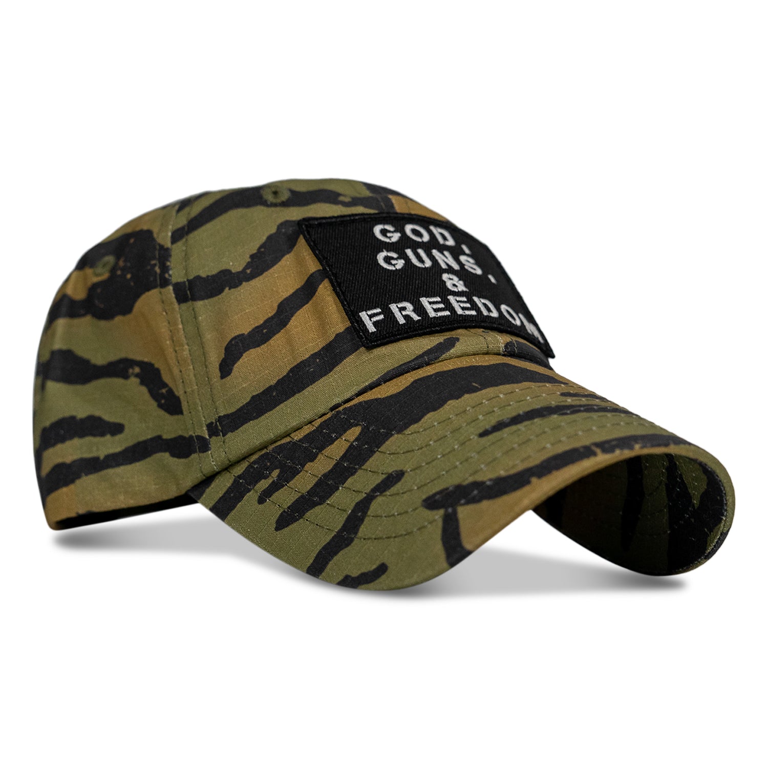 Ripstop God, Guns and Freedom Lifestyle Patch Low Profile Hat