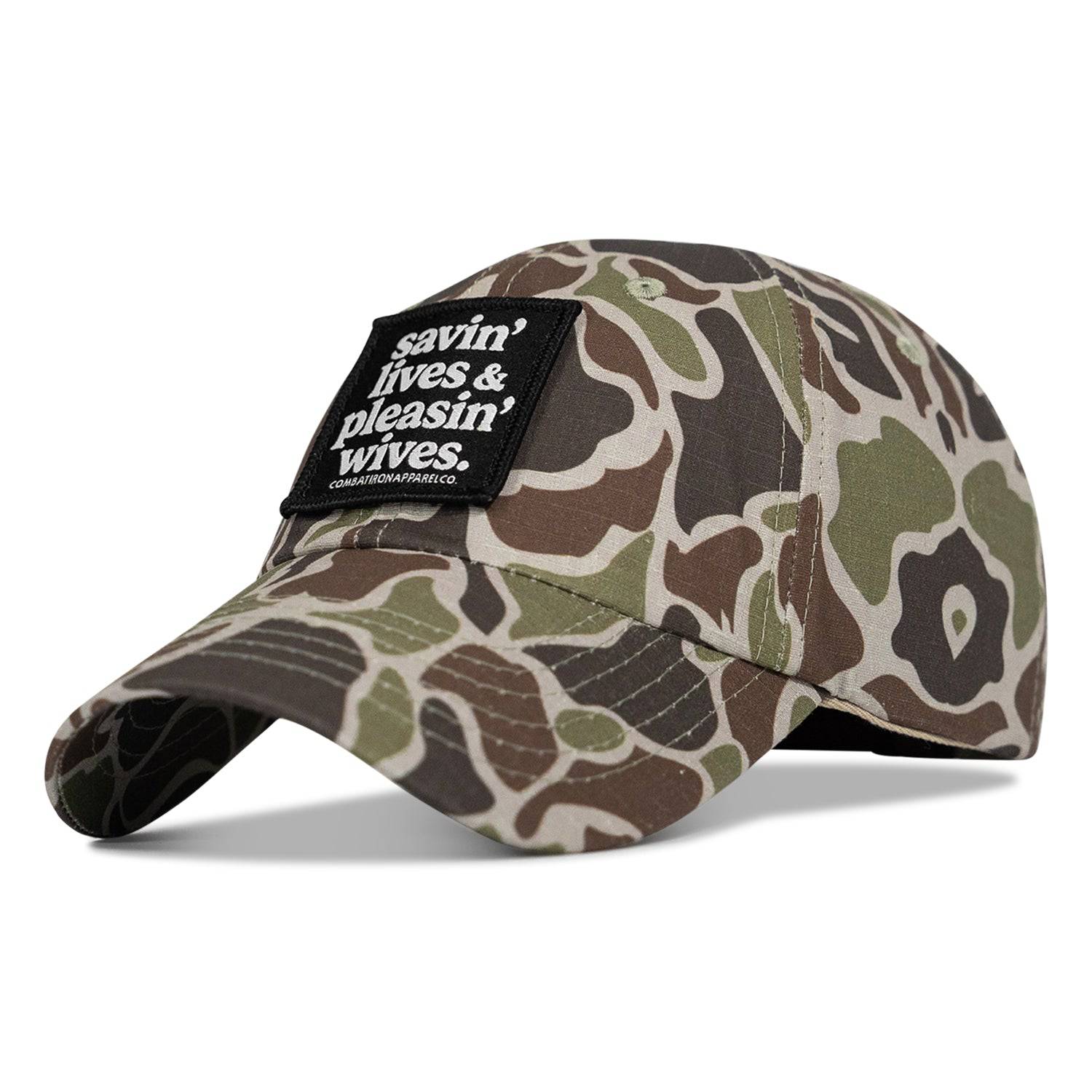 Ripstop Savin' Lives & Pleasin' Wives Low Pro Snapback