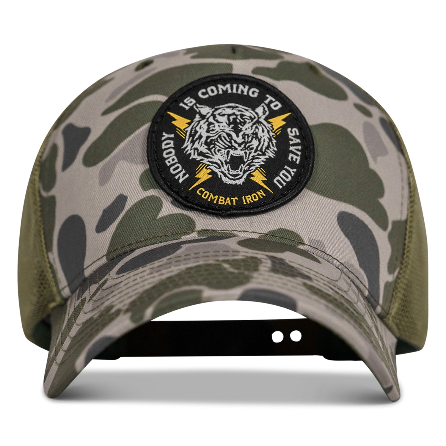 Nobody Is Coming To Save You Patch Snapback Hat