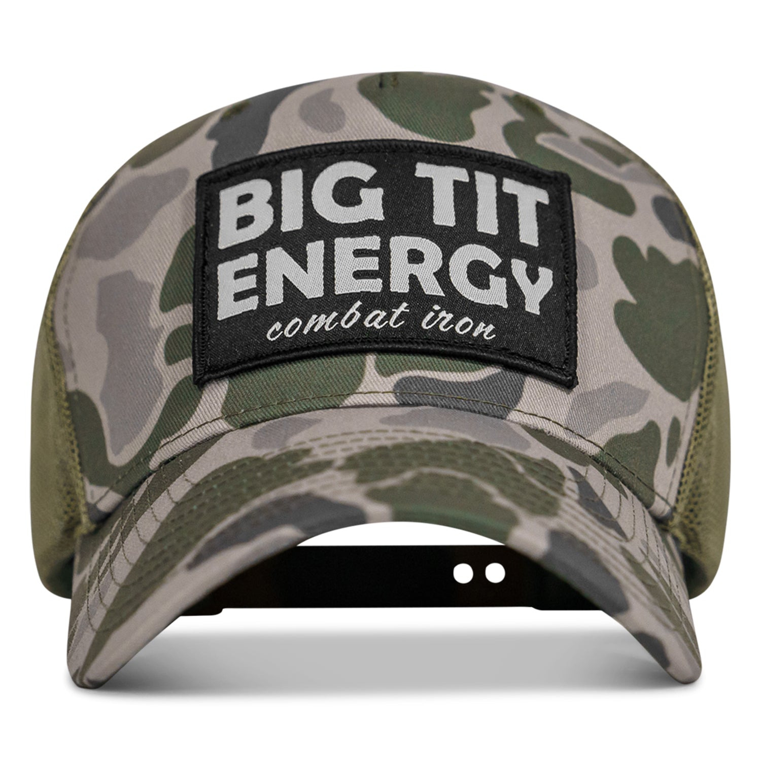 Big Tit Energy Patch Mesh Snapback Hat