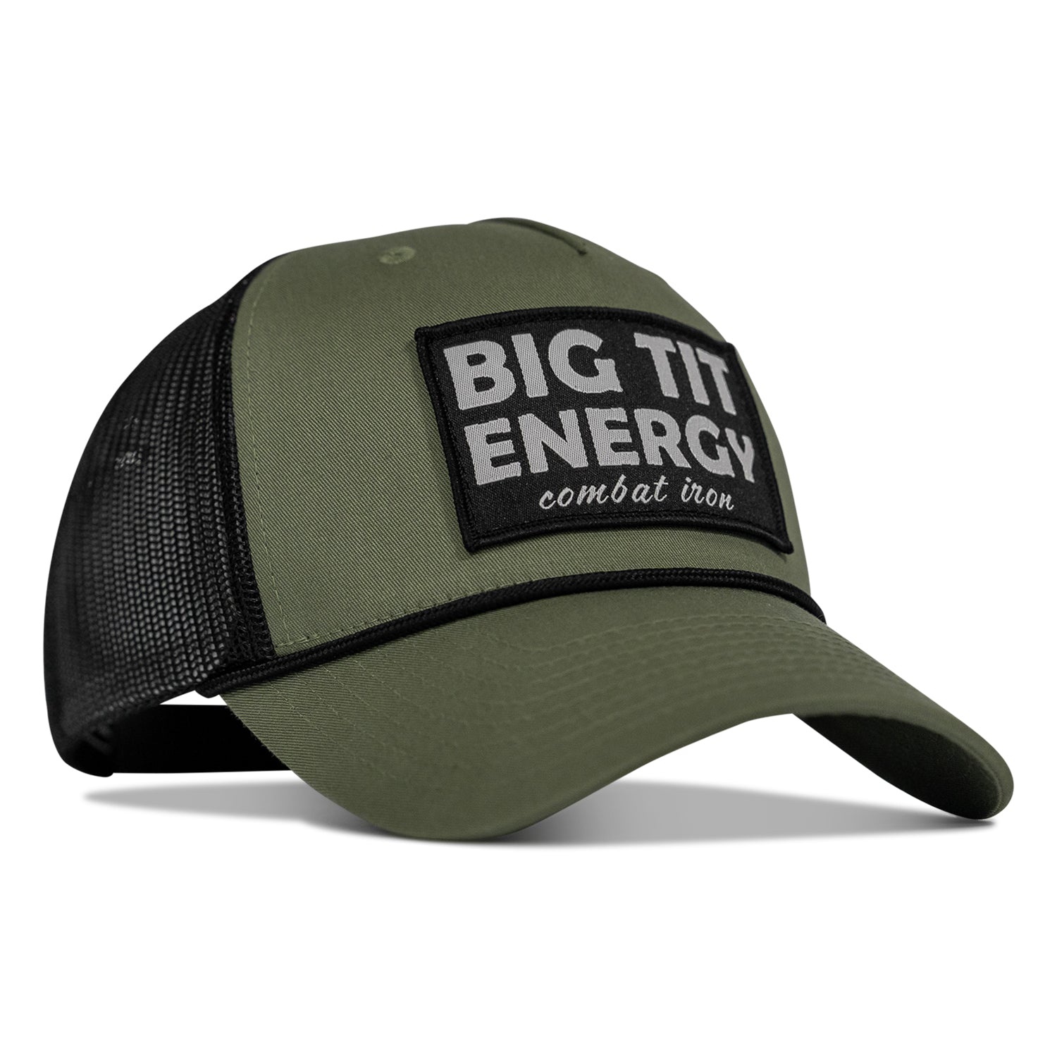 Big Tit Energy Patch Rope Snapback Hat