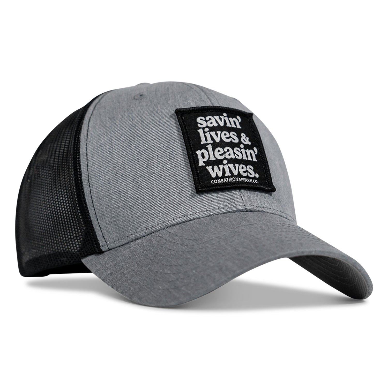 SAVIN' LIVES & PLEASIN' WIVES Mesh SnapBack Hat