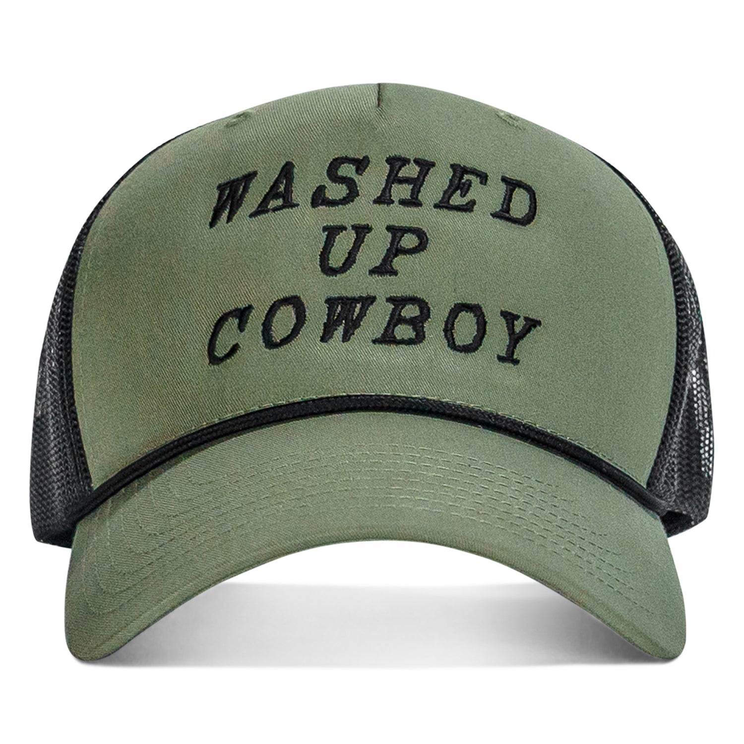 WASHED UP COWBOY Rope SnapBack Hat