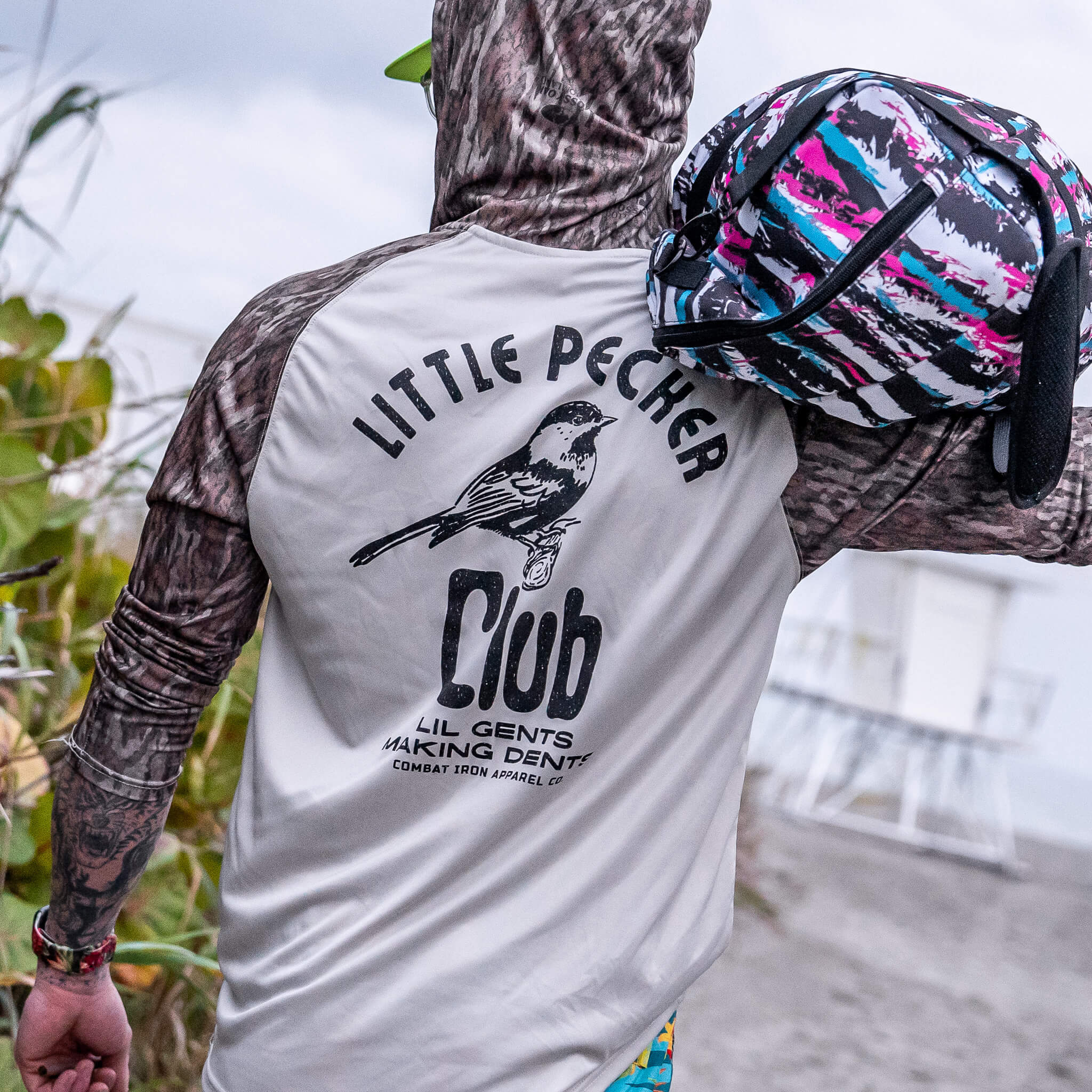 LITTLE PECKER CLUB OUTDOORS LONG SLEEVE + HOOD