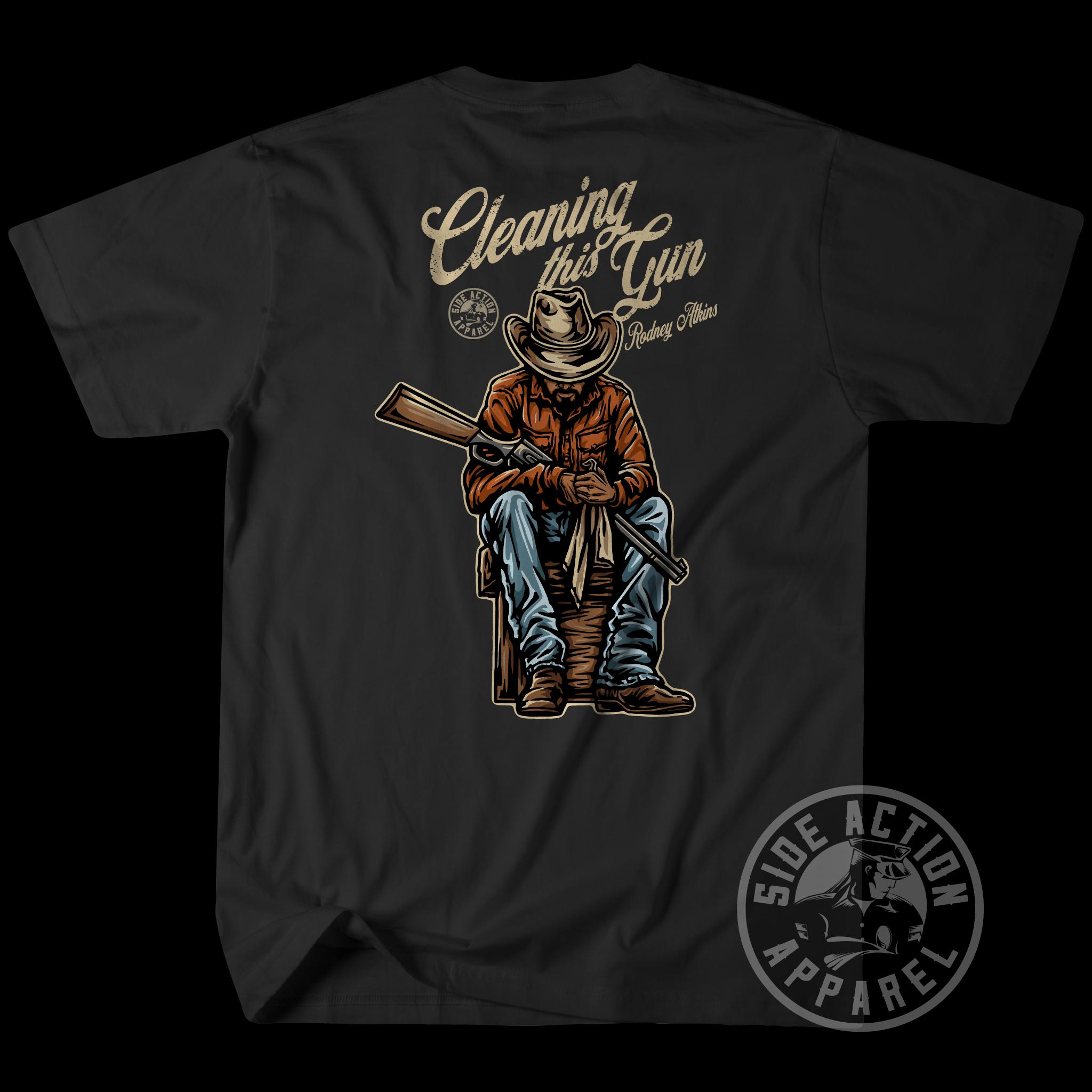 Cleaning this Gun Tee - Rodney Atkins