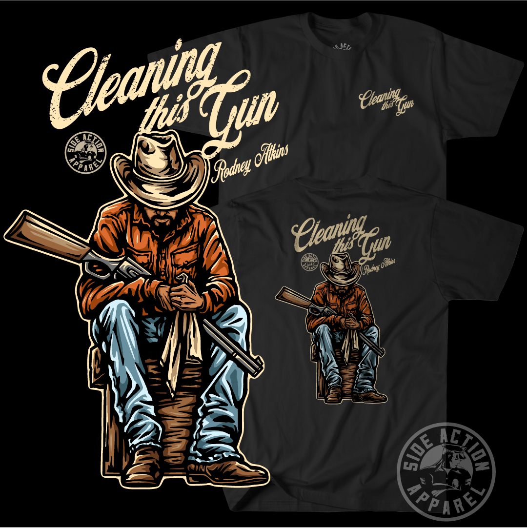 Cleaning this Gun Tee - Rodney Atkins