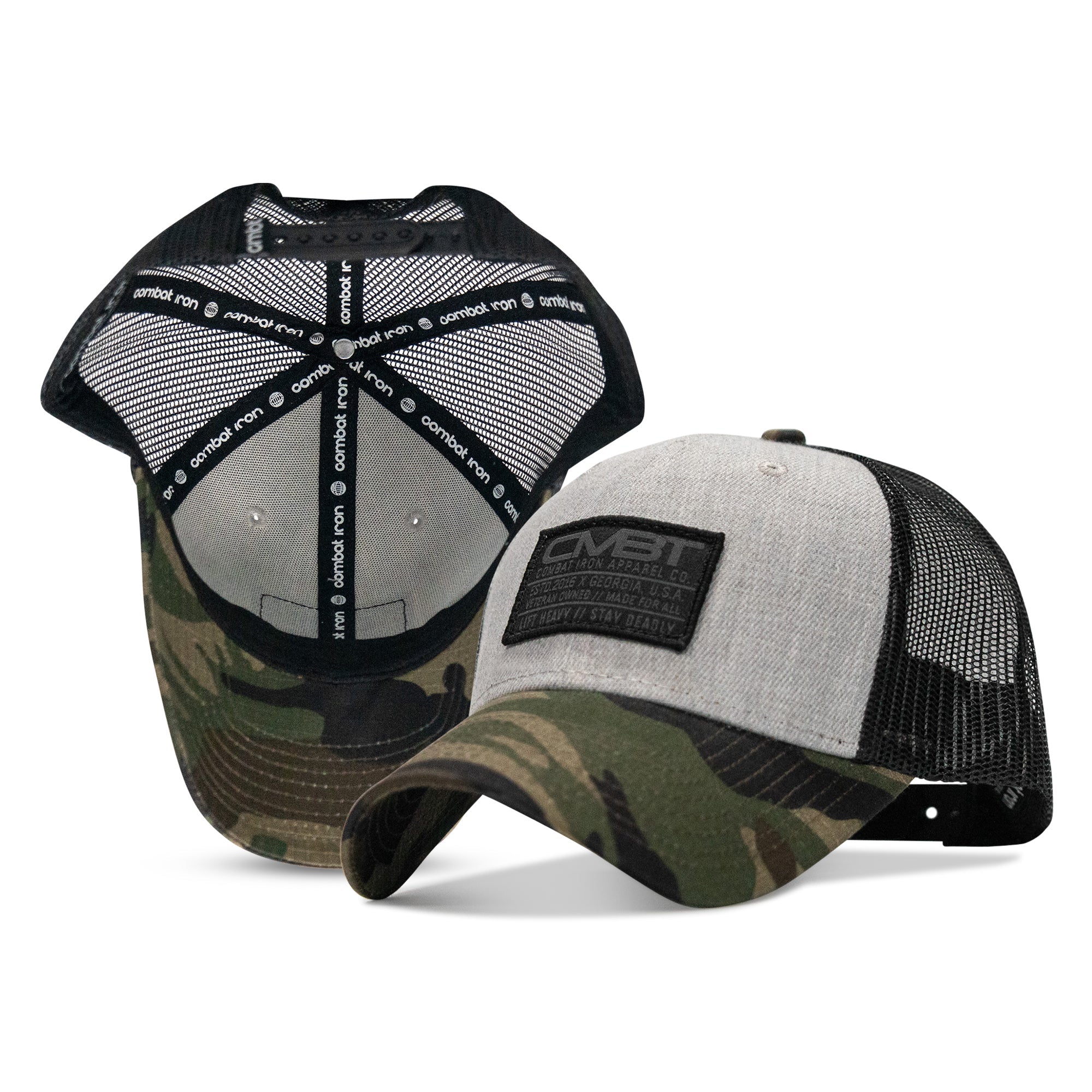 Branded CMBT Subdued Labeled Snapback Hat