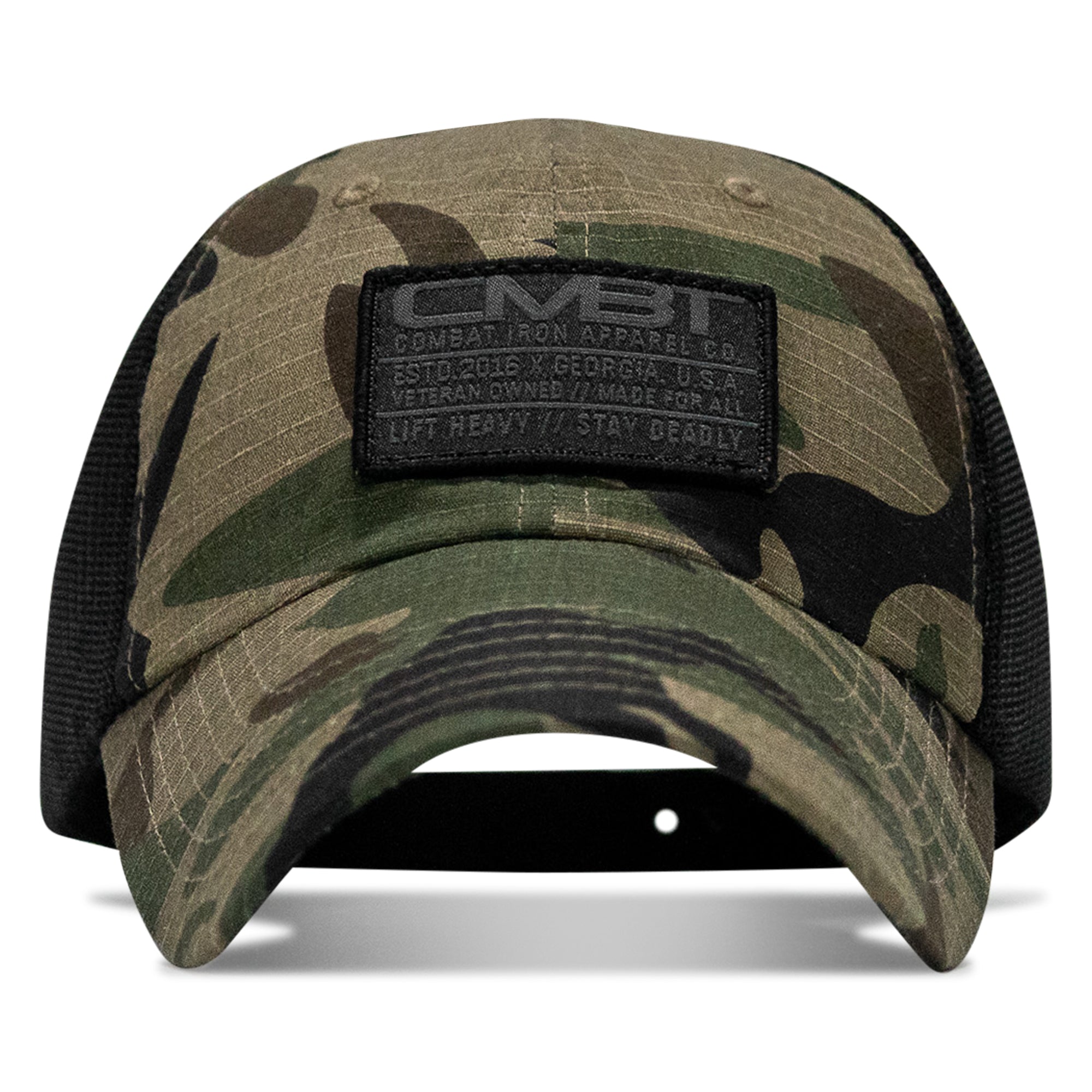 Branded CMBT Low Profile Ripstop Snapback Hat