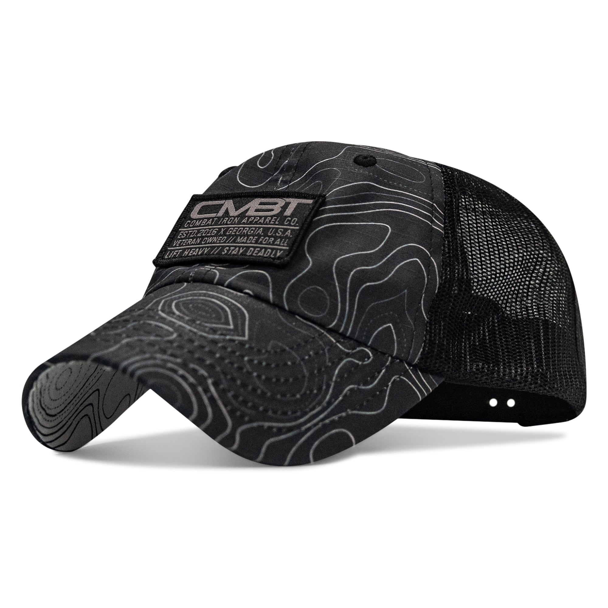 Branded CMBT Low Profile Ripstop Snapback Hat