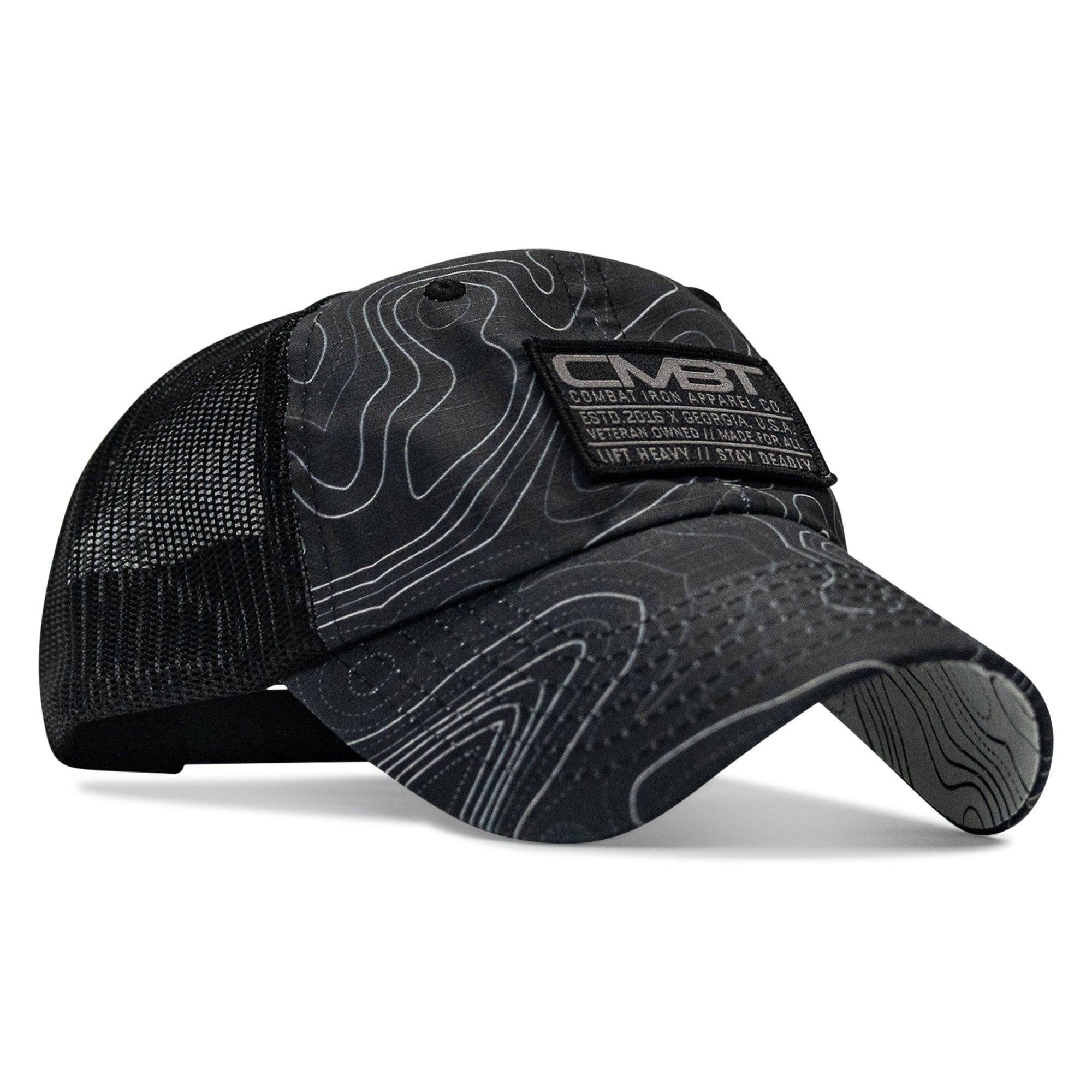 Branded CMBT Low Profile Ripstop Snapback Hat